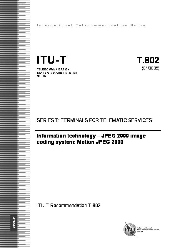 ITU-T T.802-2005封面图