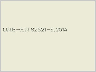 UNE-EN 62321-5:2014