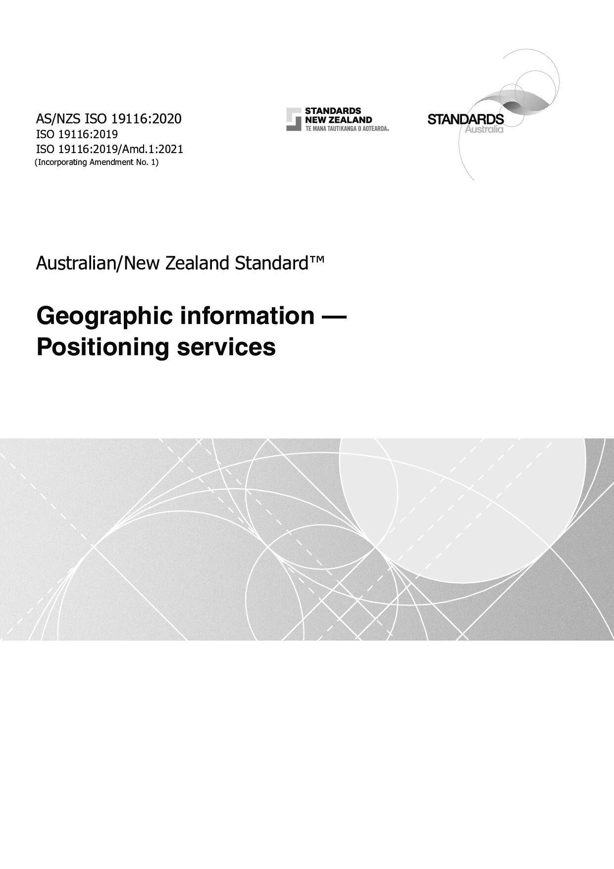 AS/NZS ISO 19116:2020(R2021)