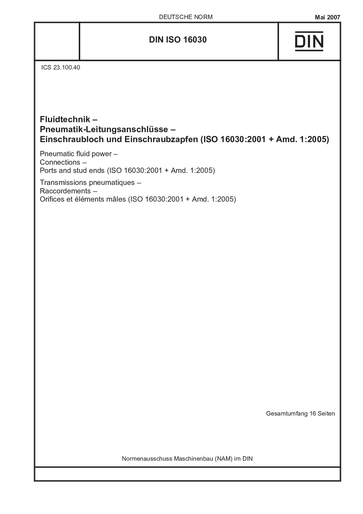 DIN ISO 16030:2007-05封面图