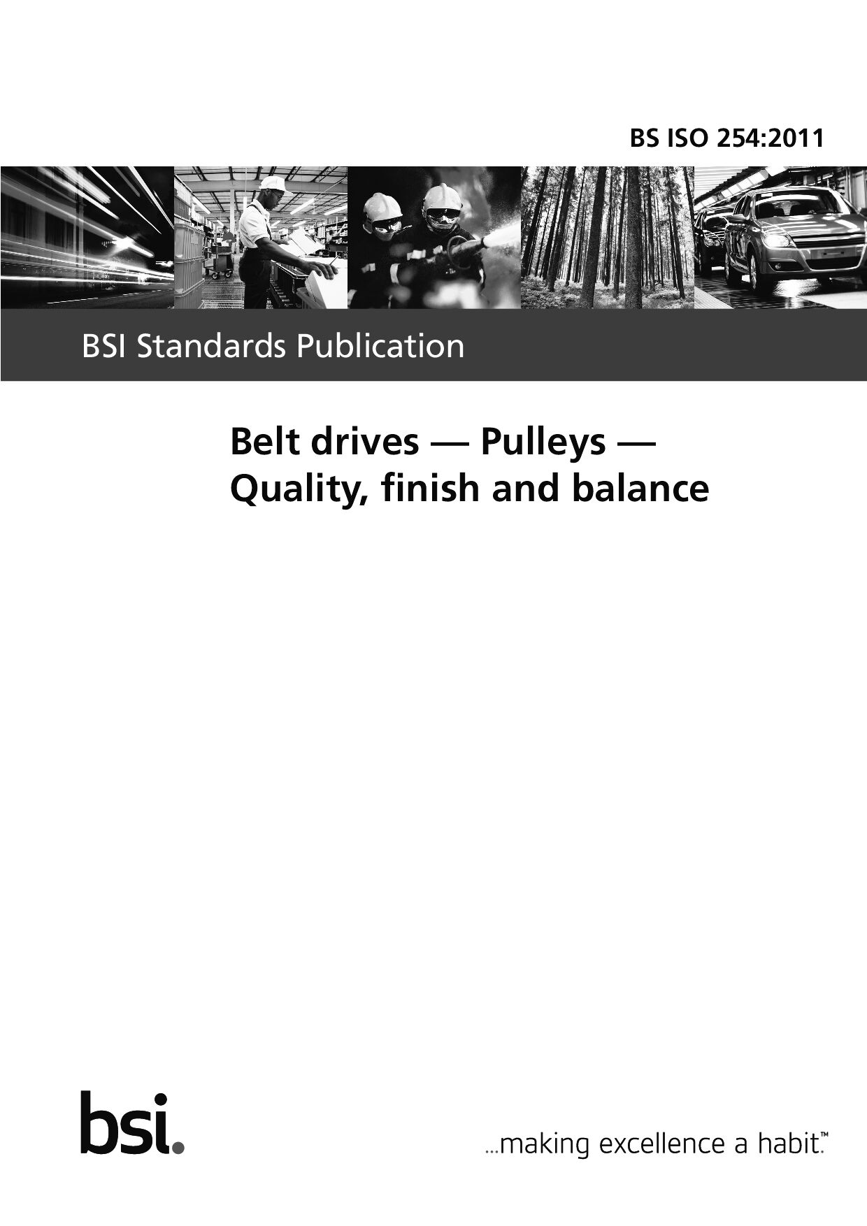 BS ISO 254:2011封面图
