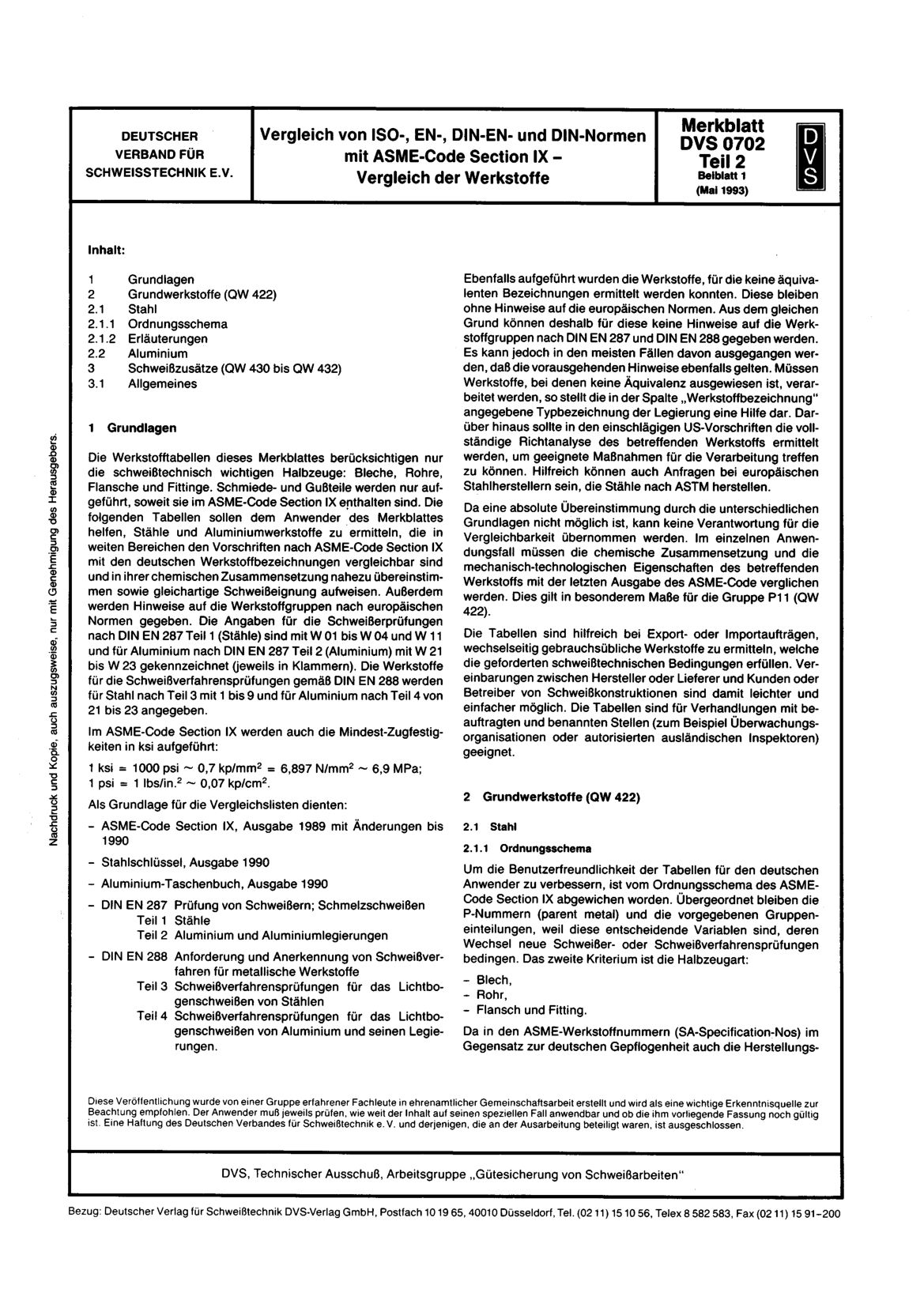 DVS 0702-2 Beiblatt 1-1993封面图