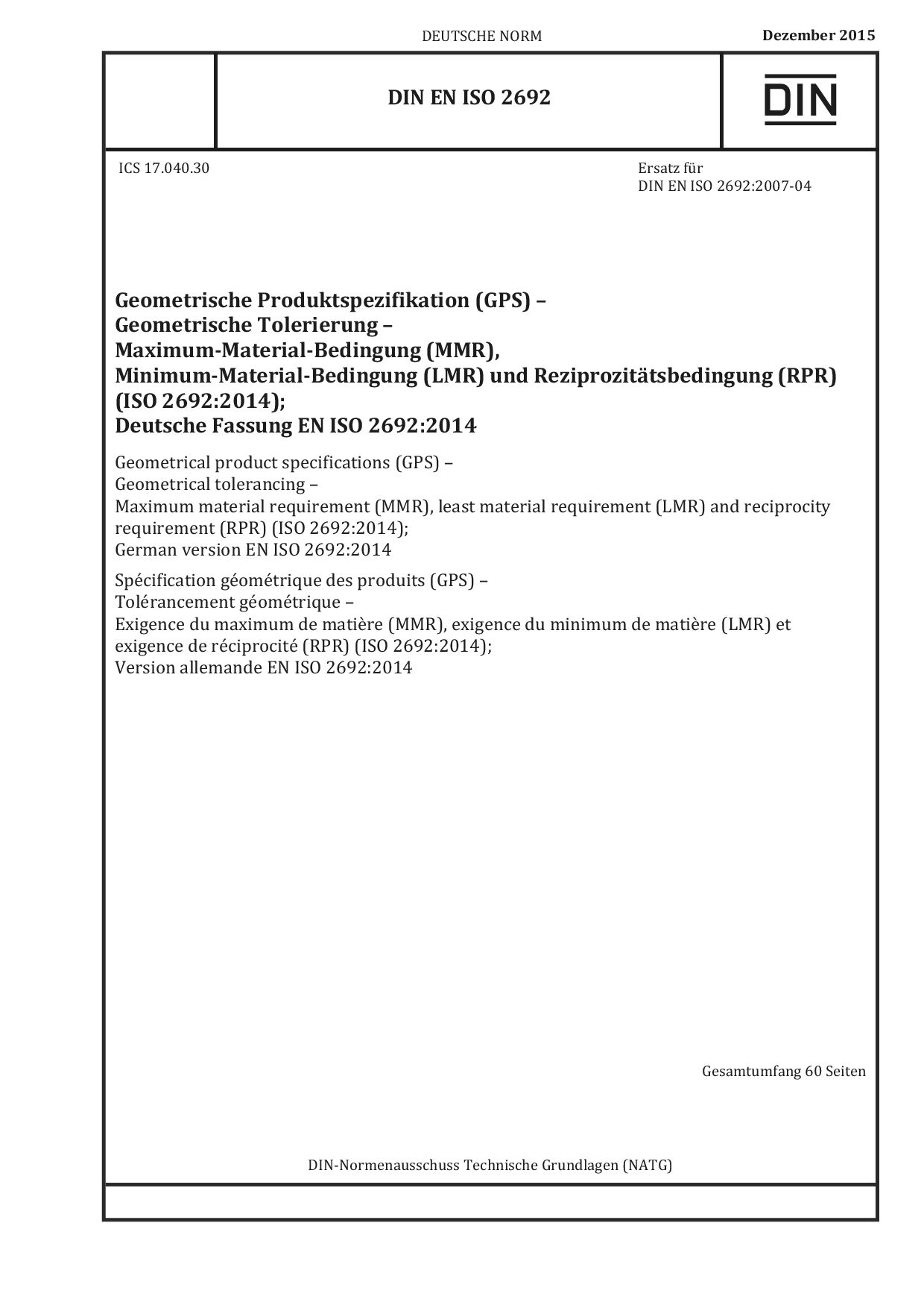 DIN EN ISO 2692:2015封面图