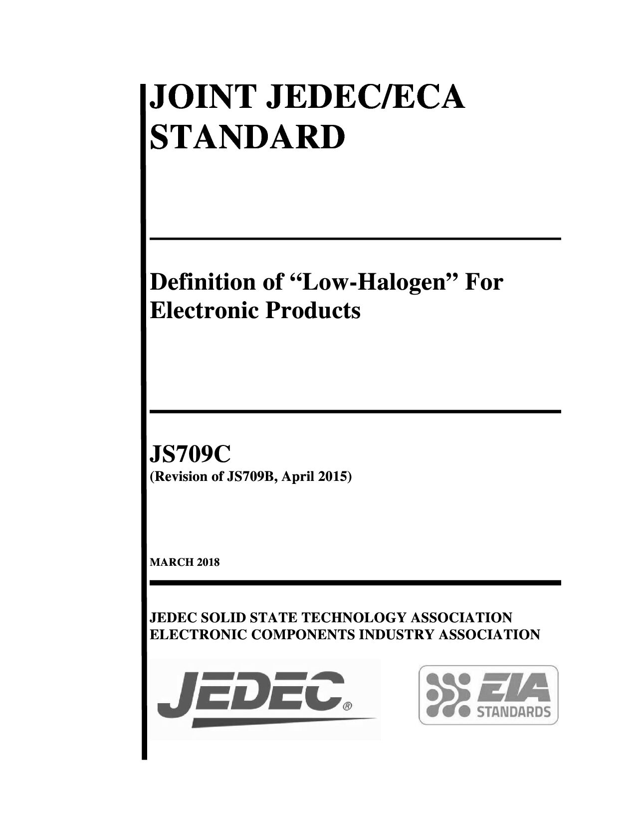 JEDEC ECA JS709C-2018