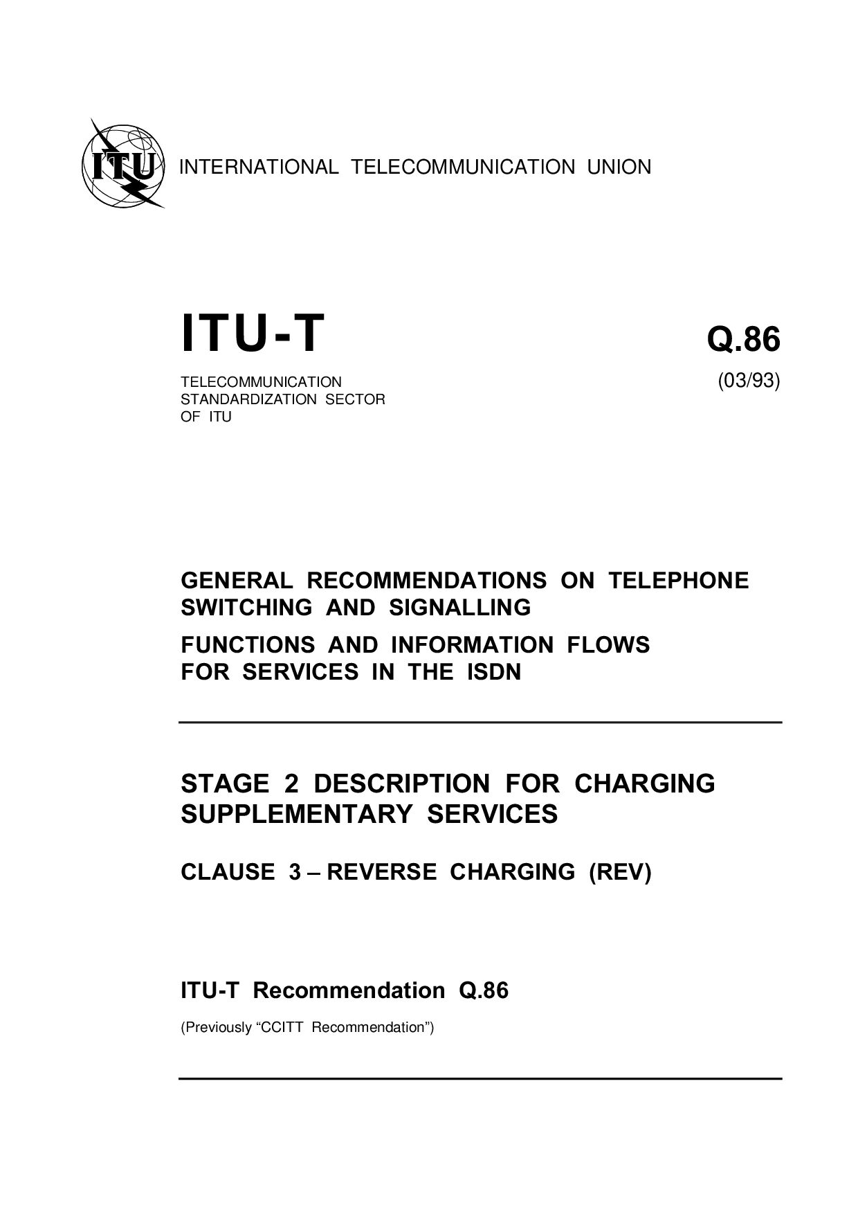 ITU-T Q.86.3-1993封面图