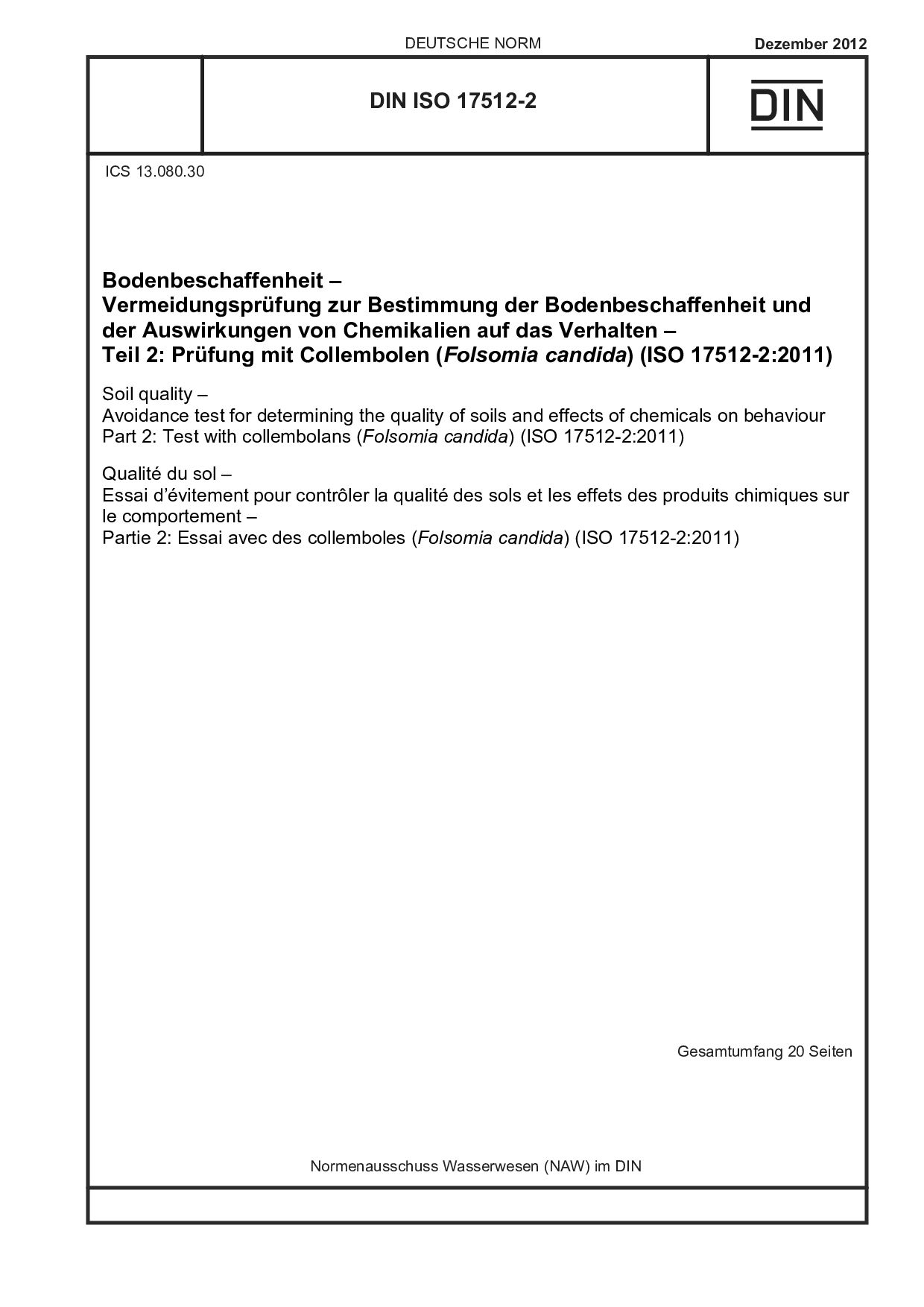 DIN ISO 17512-2:2012