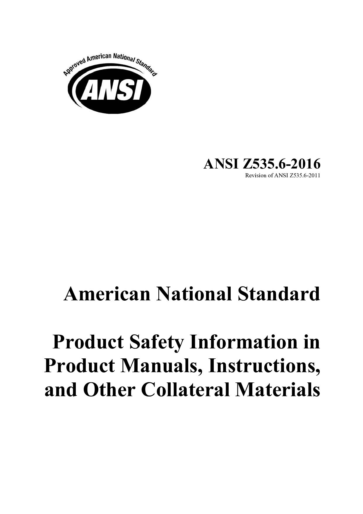 ANSI Z535.6-2016 draft