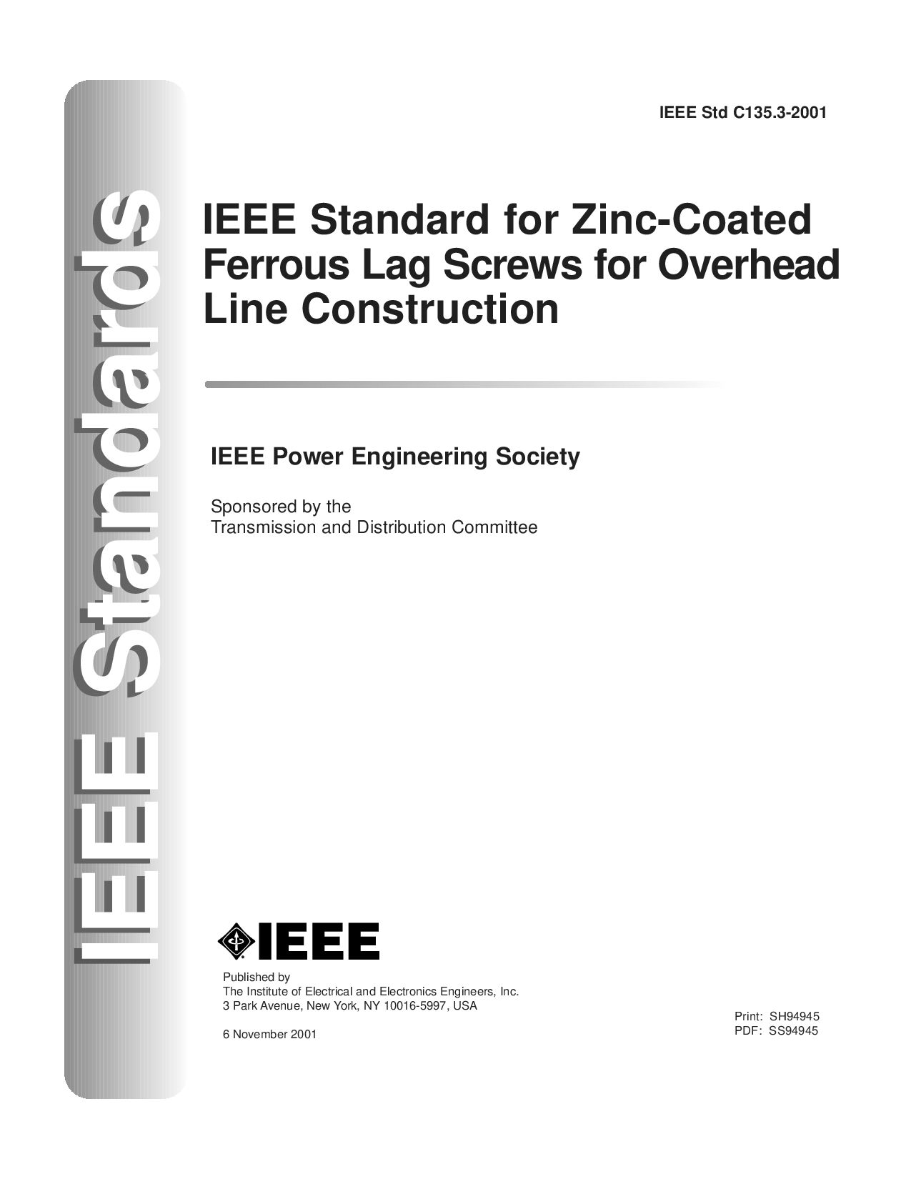 IEEE Std C135.3-2001
