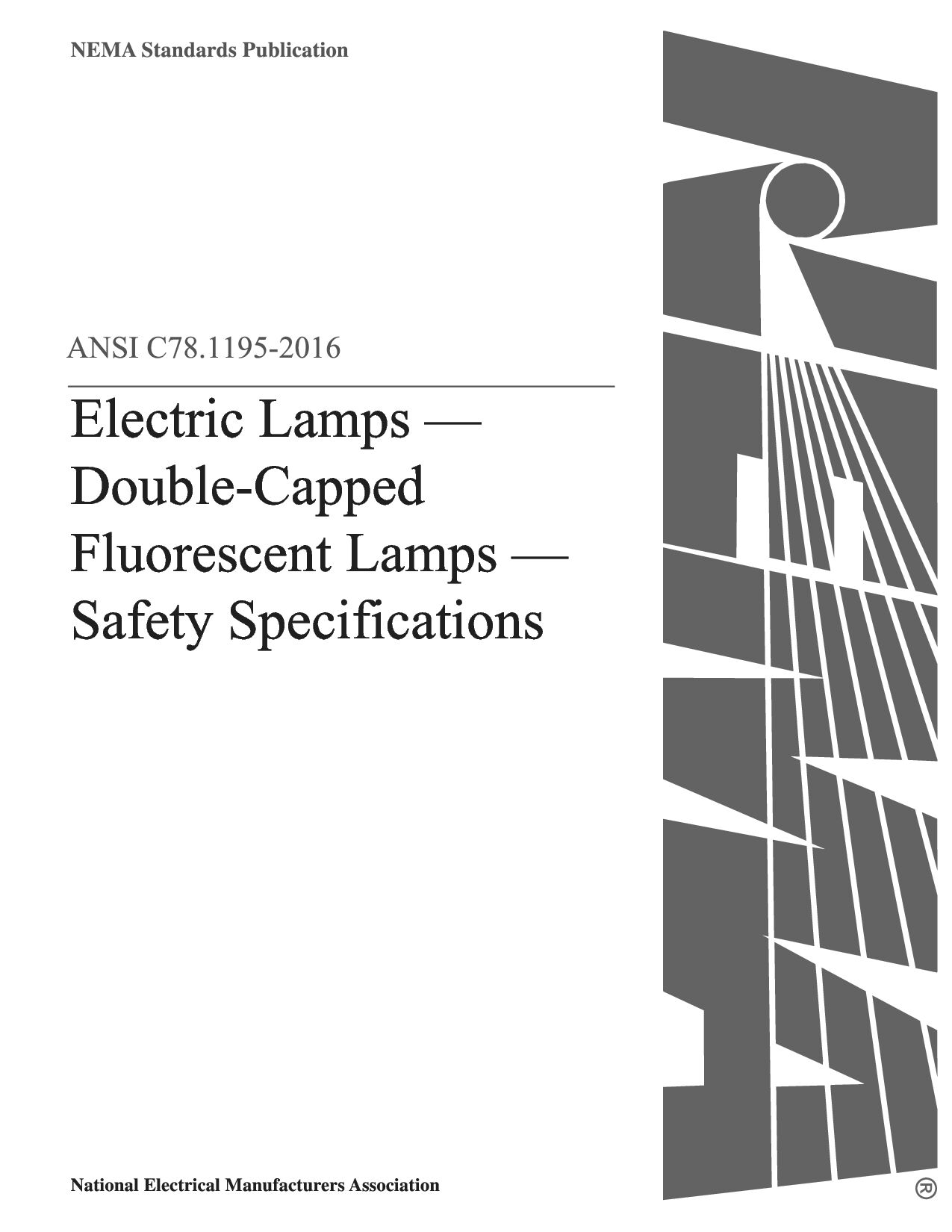 ANSI C78.1195-2016封面图