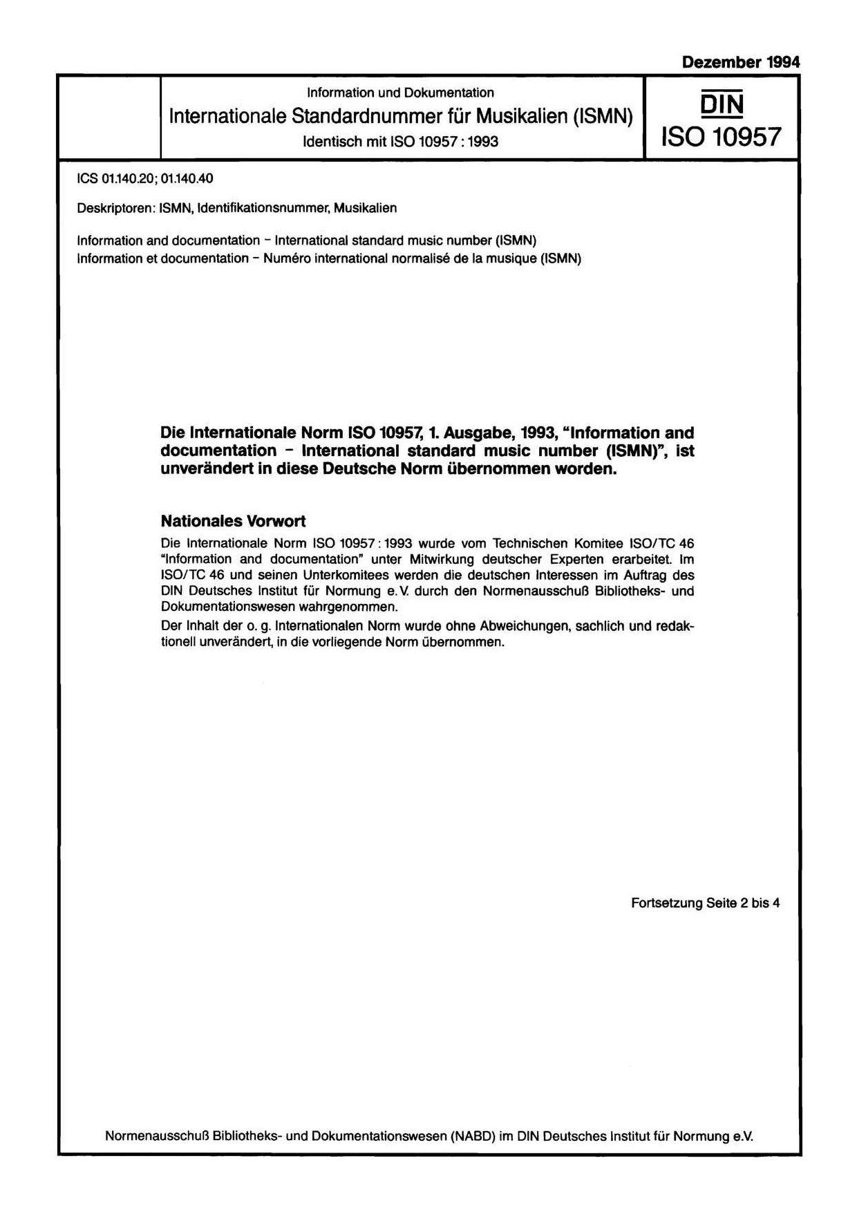 DIN ISO 10957:1994-12封面图