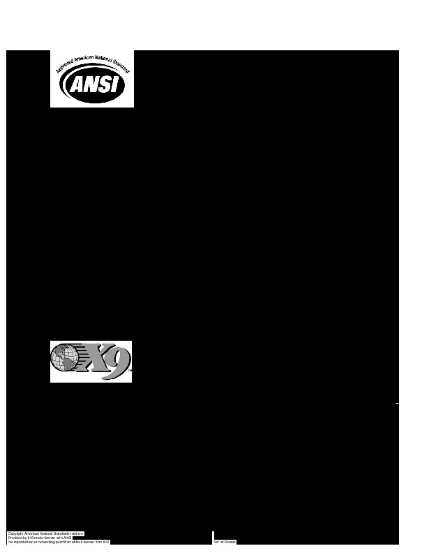 ANSI X9.95-2005