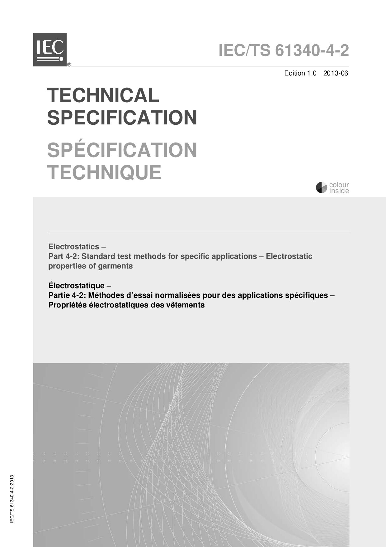IEC TS 61340-4-2-2013