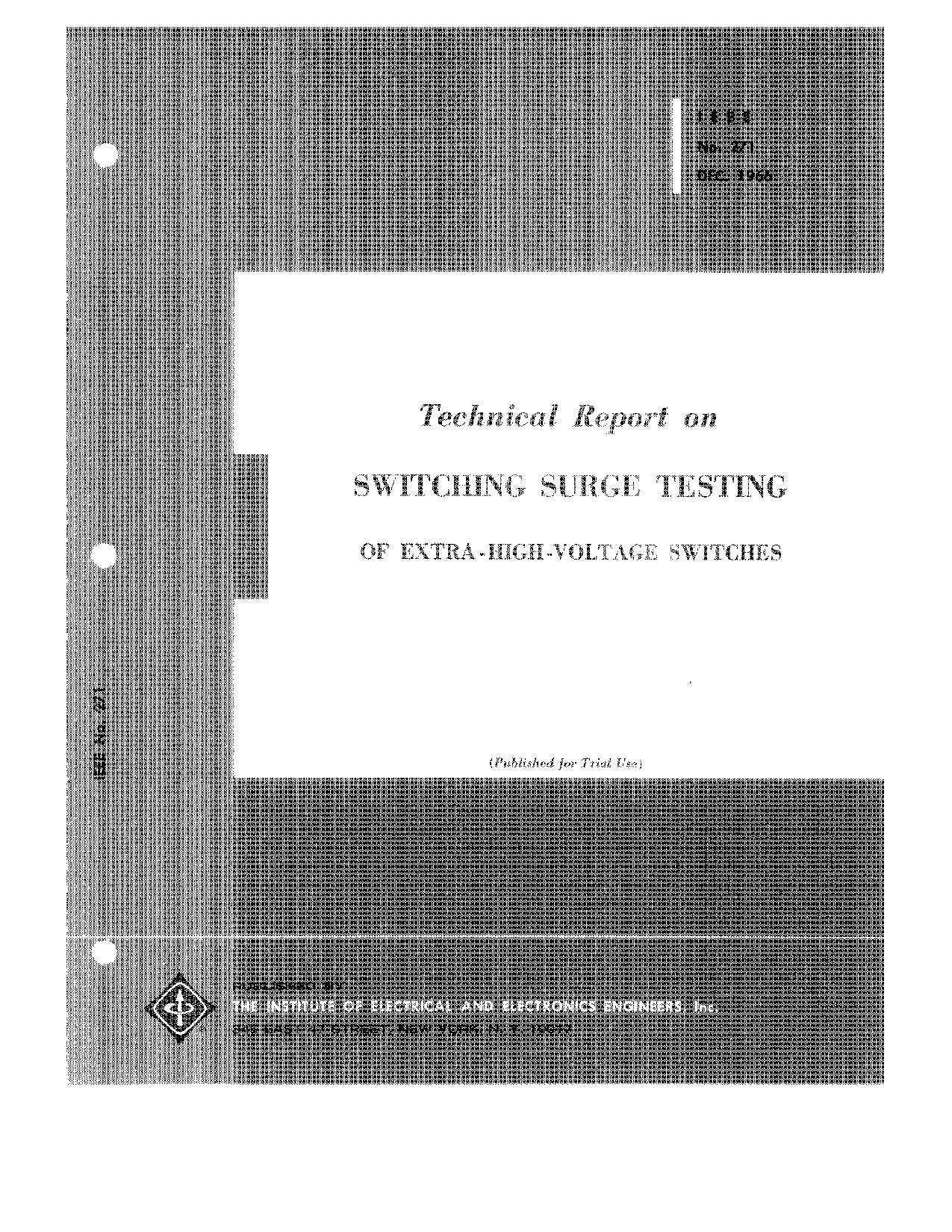 IEEE Std 271-1966封面图