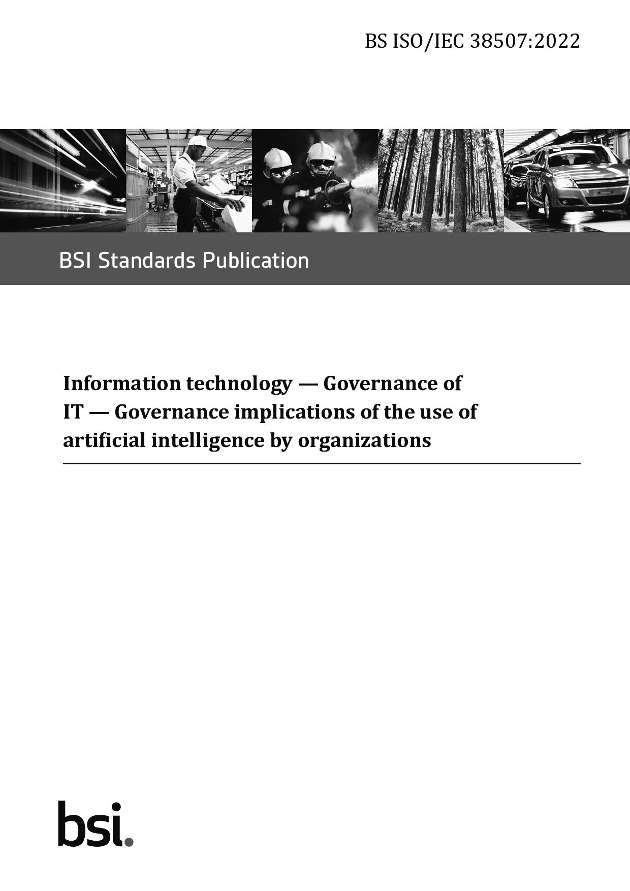 BS ISO/IEC 38507:2022封面图
