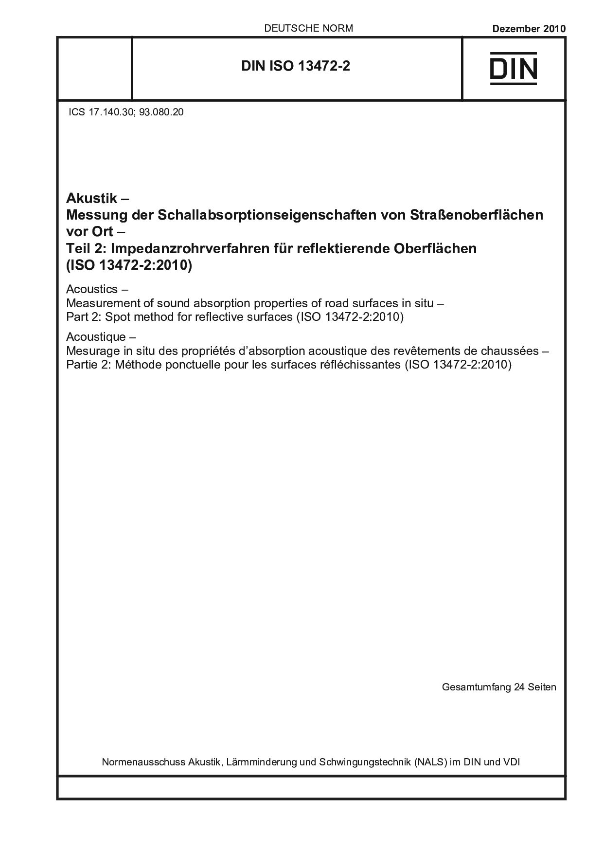 DIN ISO 13472-2:2010-12