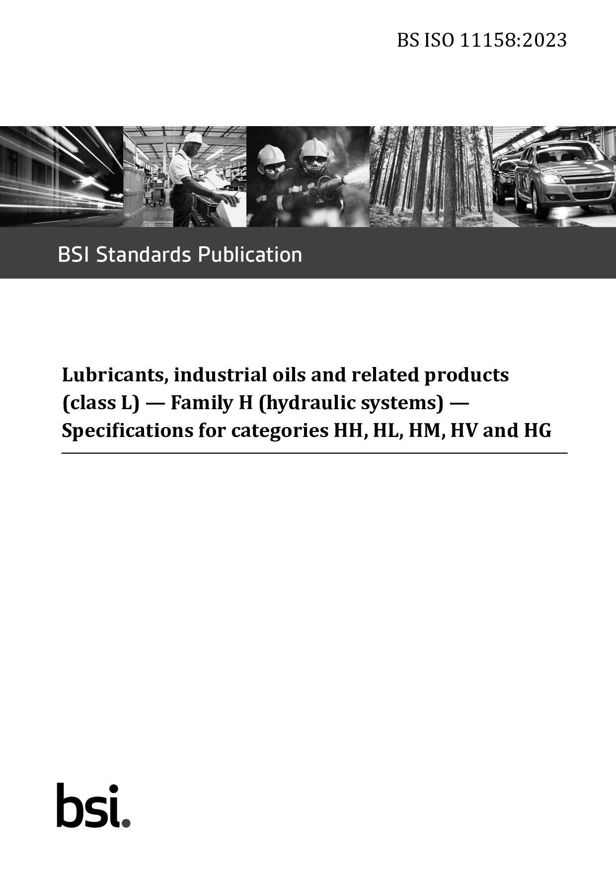 BS ISO 11158:2023封面图