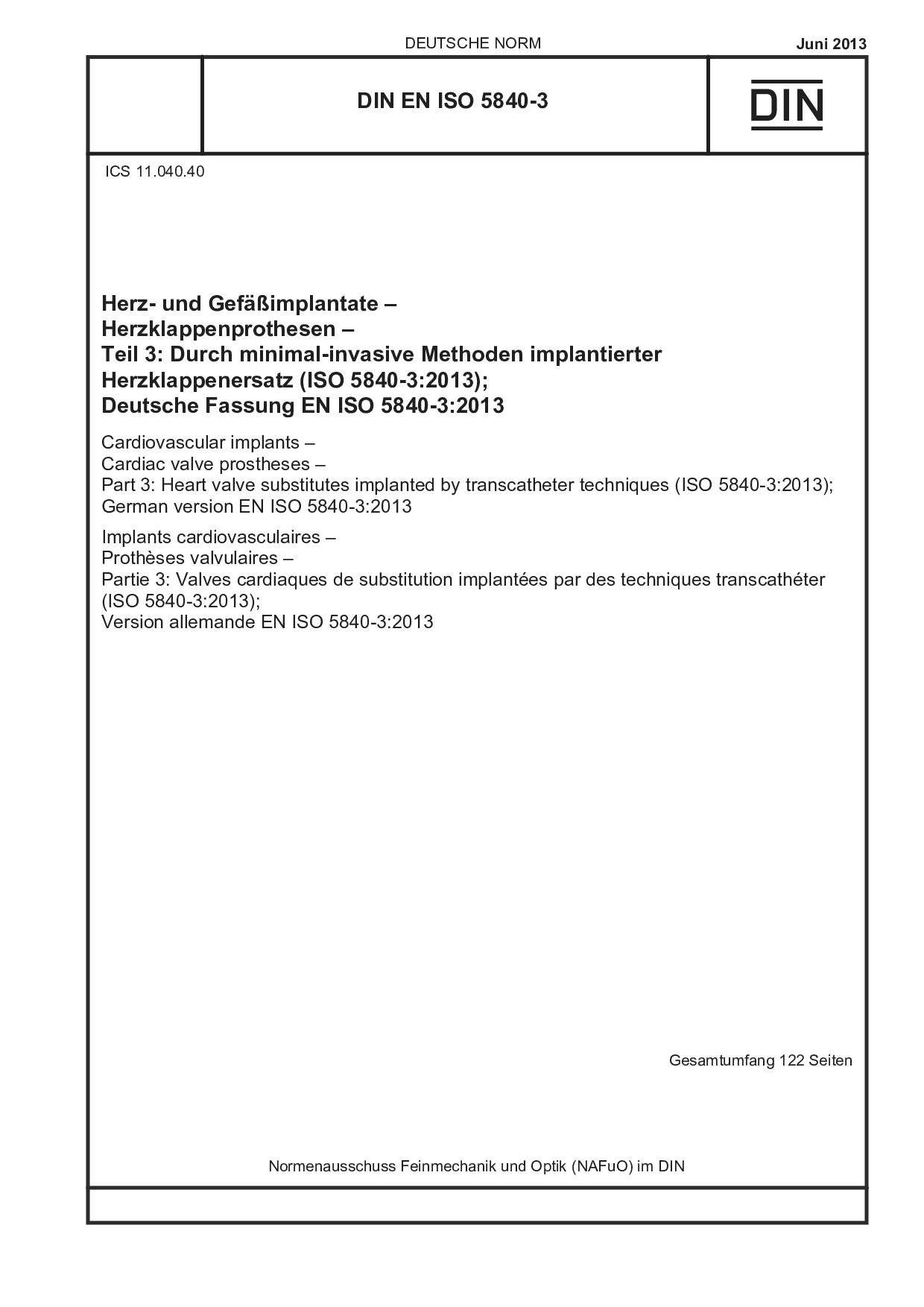 DIN EN ISO 5840-3:2013
