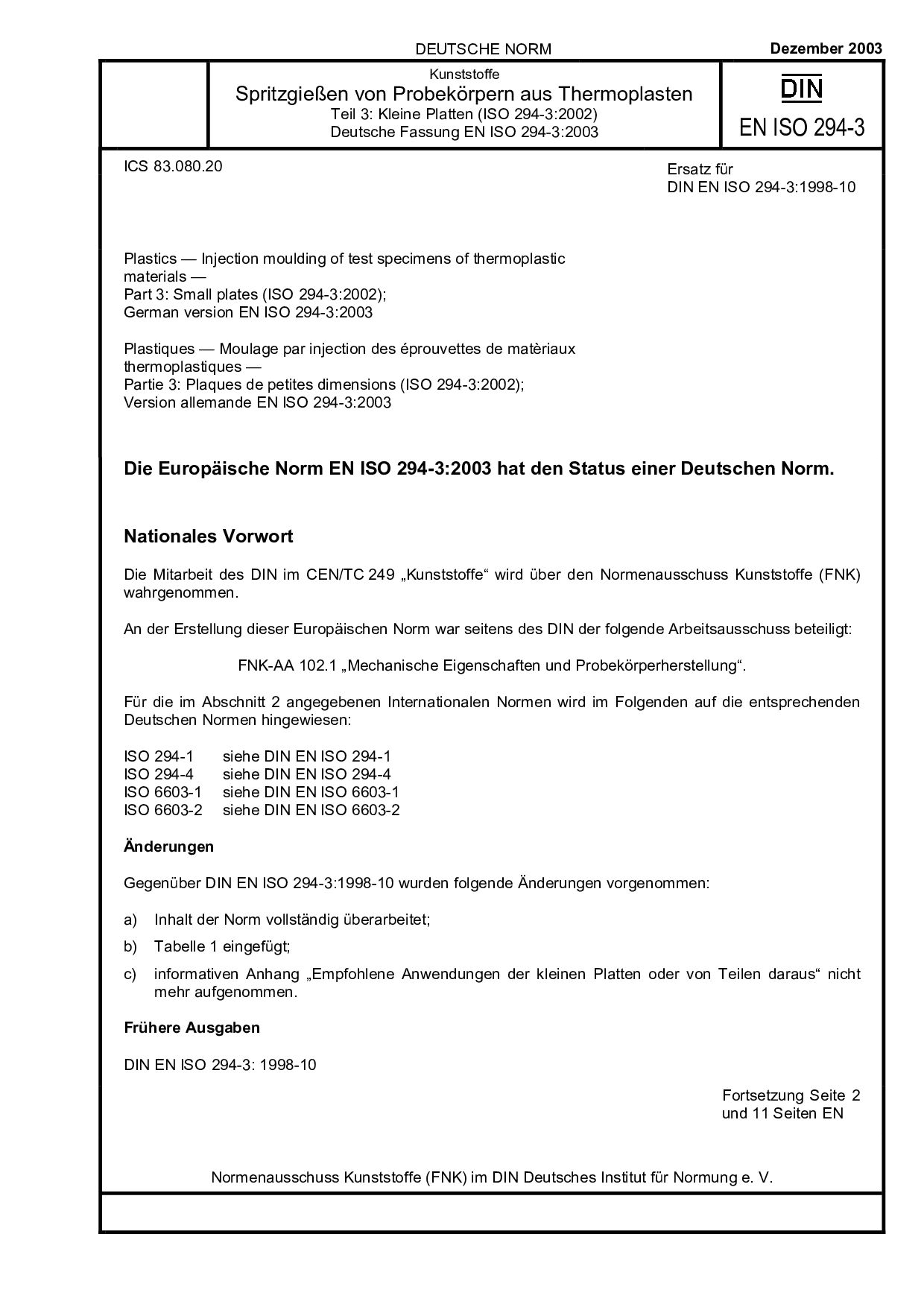 DIN EN ISO 294-3:2003封面图