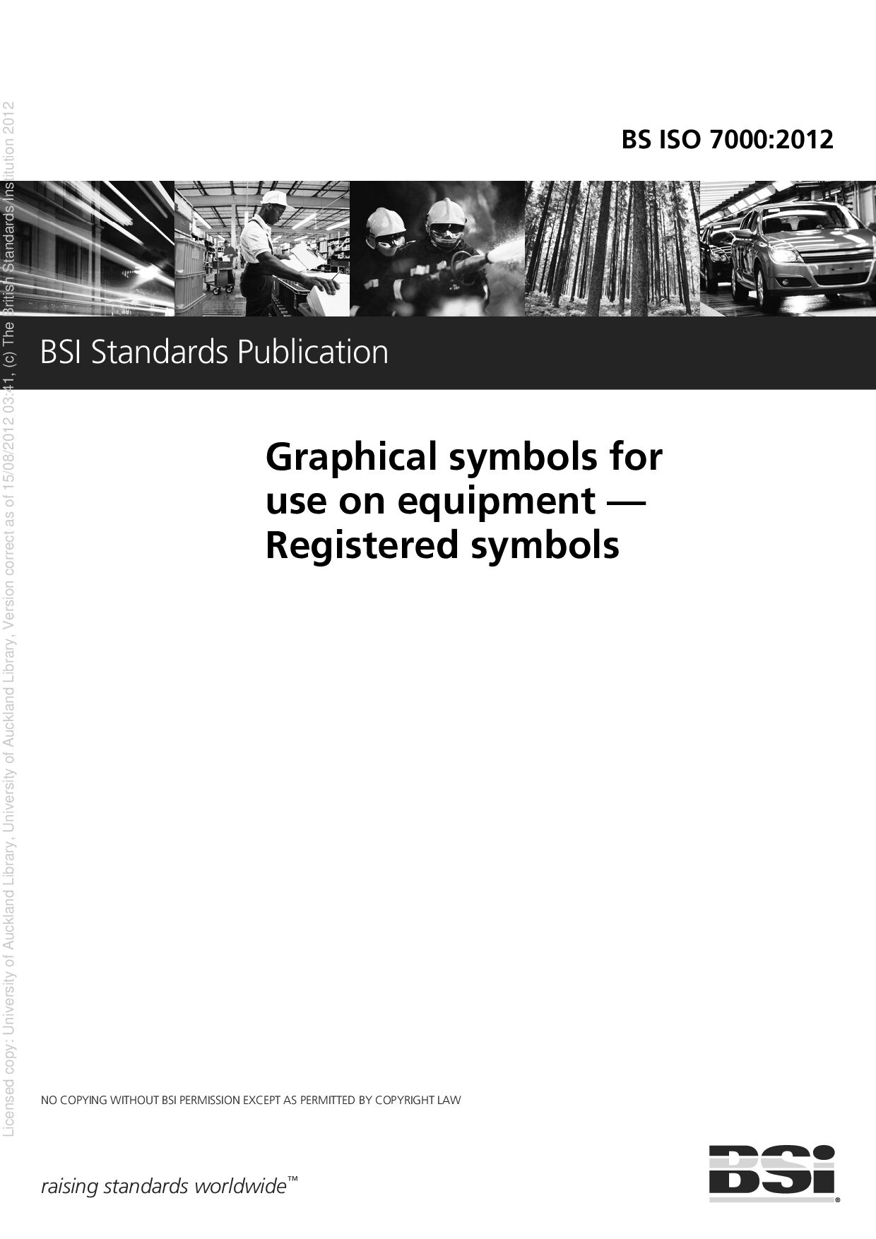BS ISO 7000:2012封面图