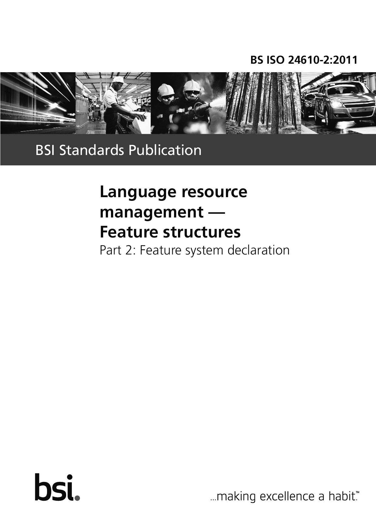 BS ISO 24610-2:2011封面图