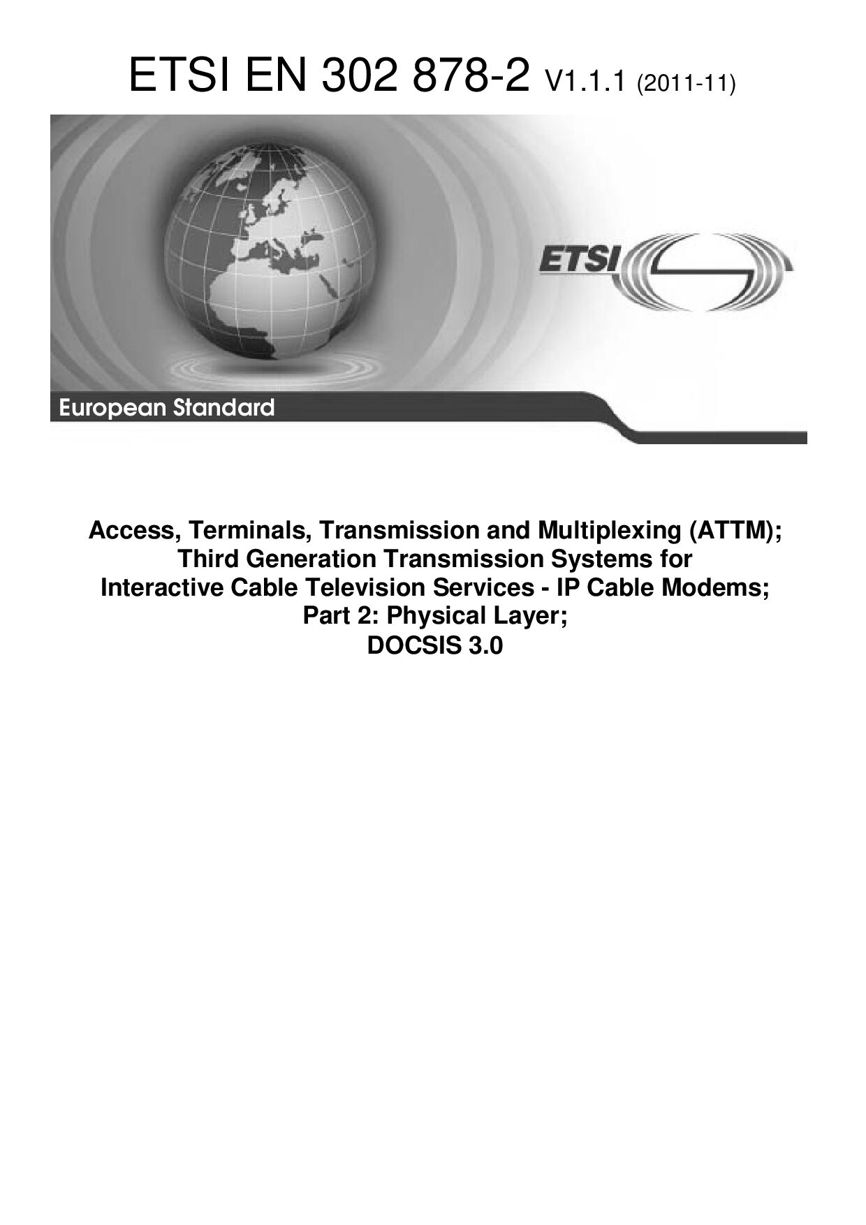 ETSI EN 302 878-2-2011