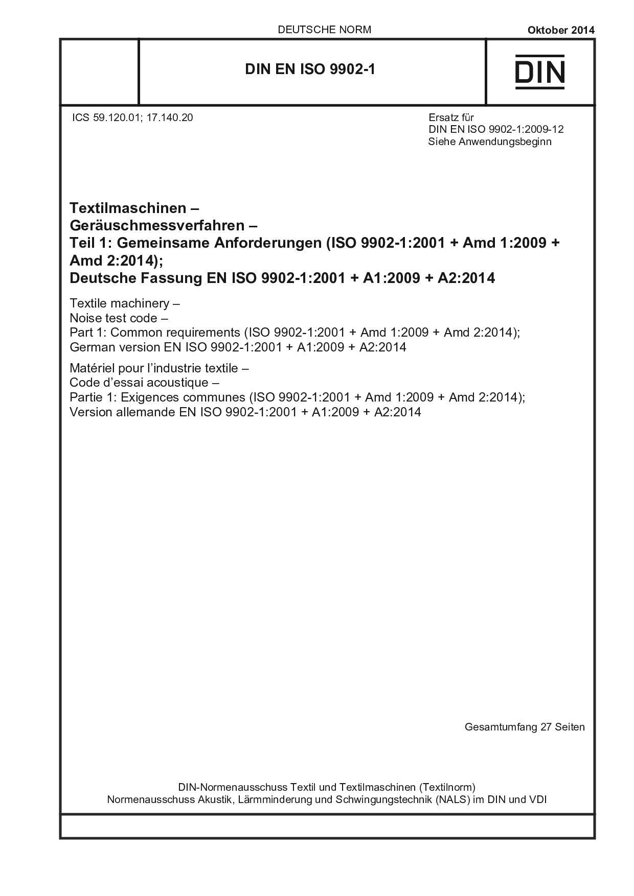 DIN EN ISO 9902-1:2014