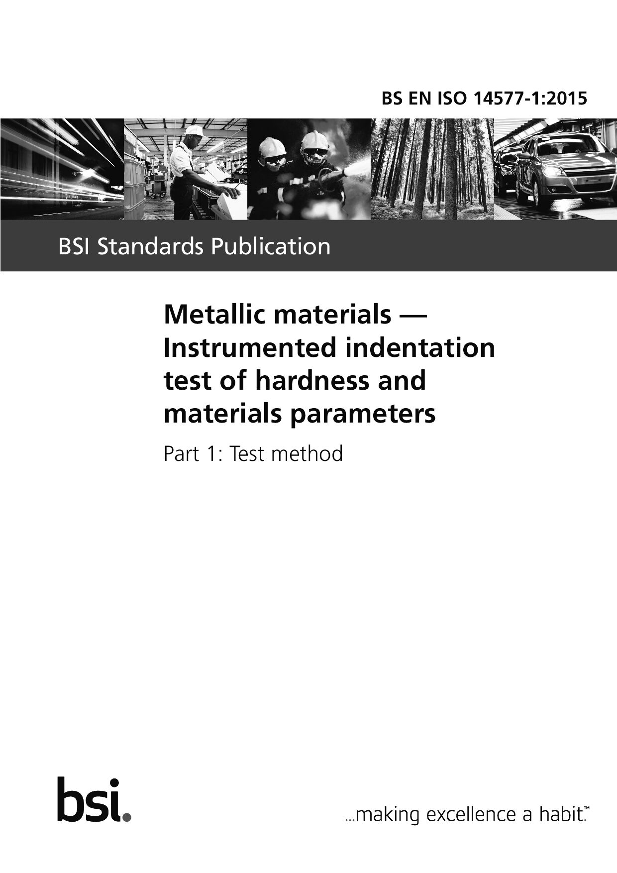 BS EN ISO 14577-1:2015封面图