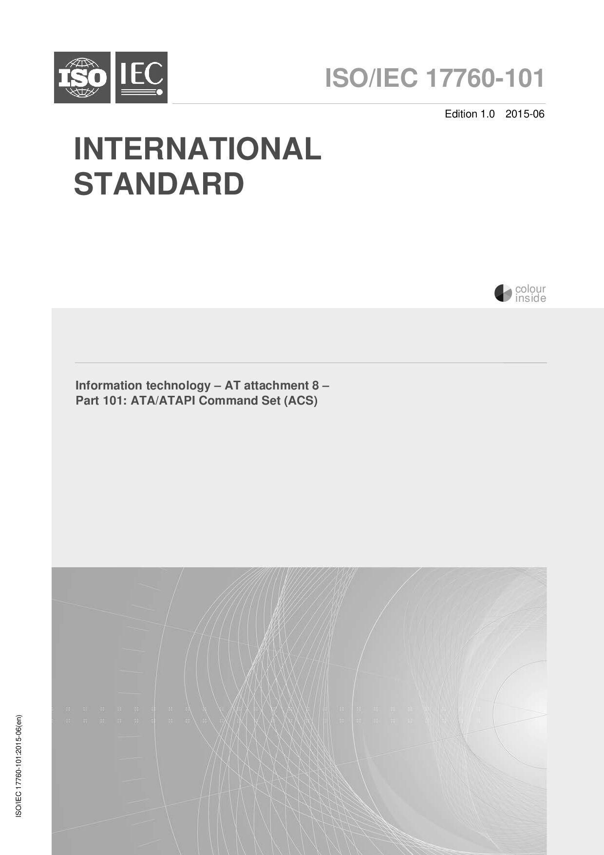 ISO/IEC 17760-101:2015封面图