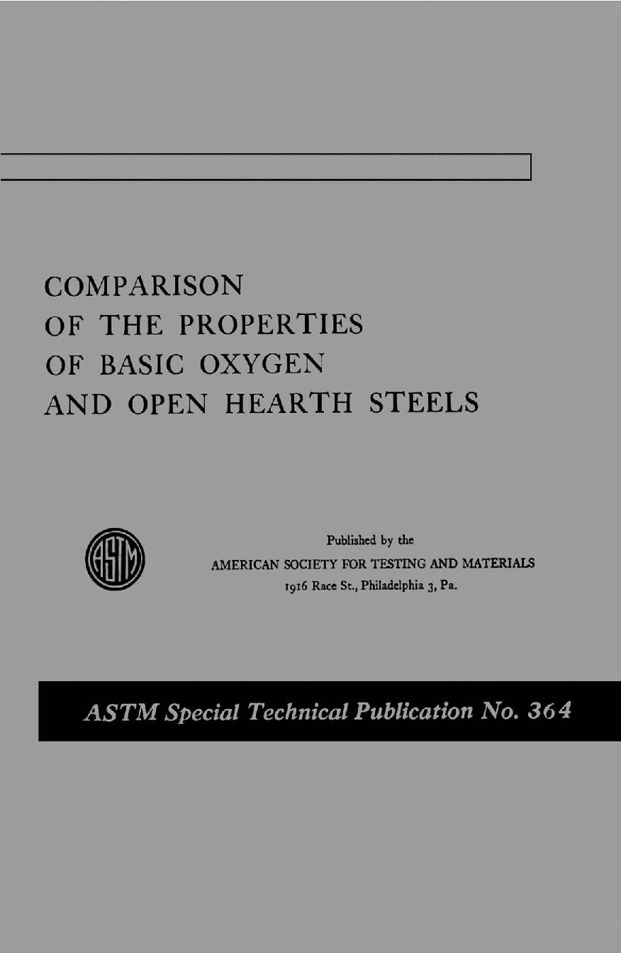 ASTM STP 364-1964封面图