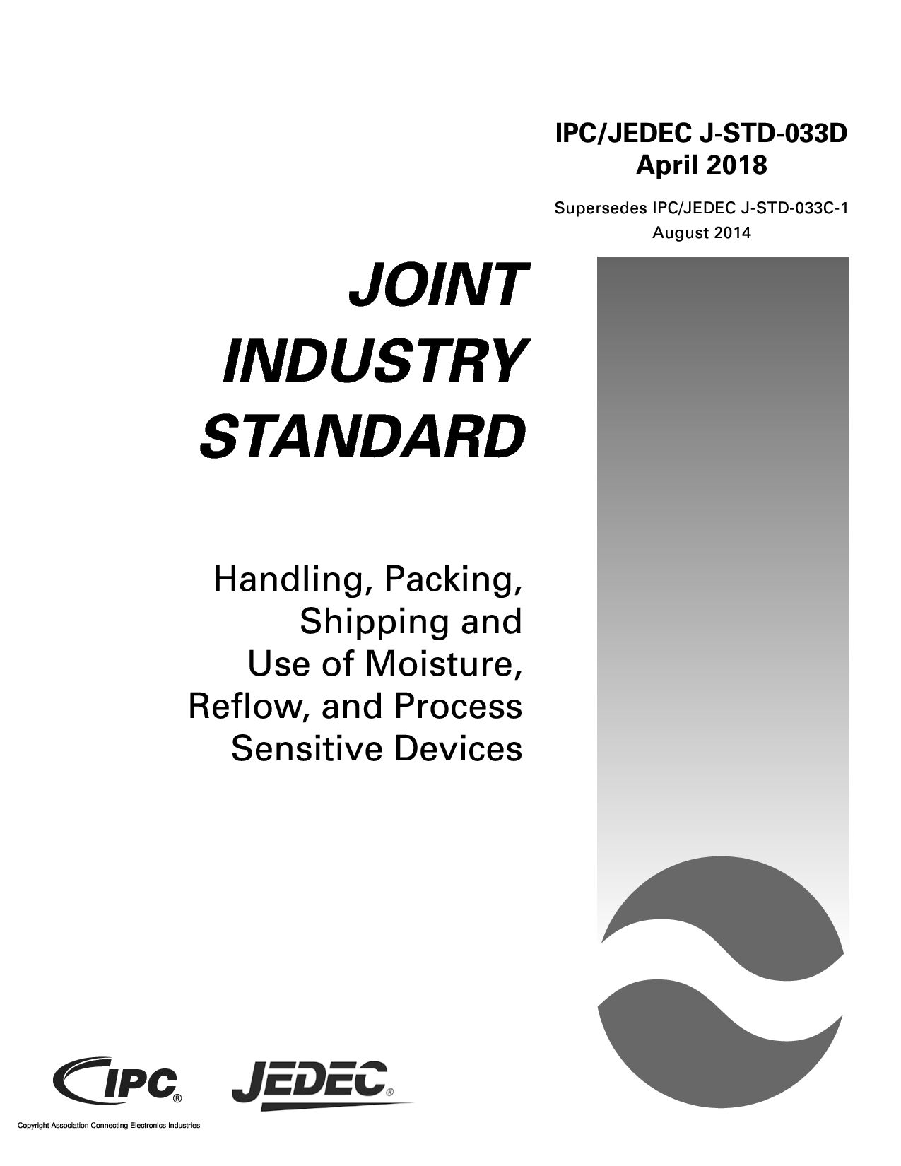 IPC JEDEC J-STD-033D-2018封面图