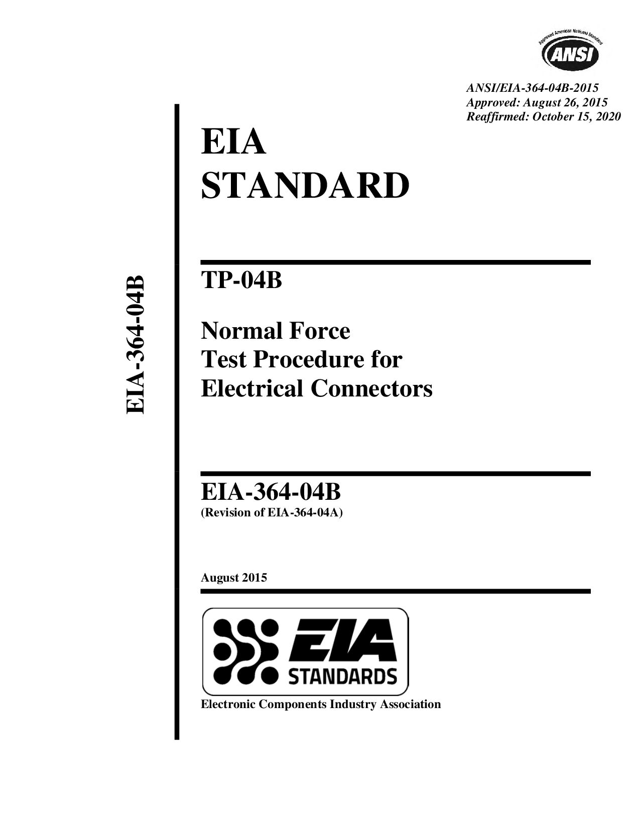 EIA-364-04B 2015 R2020封面图