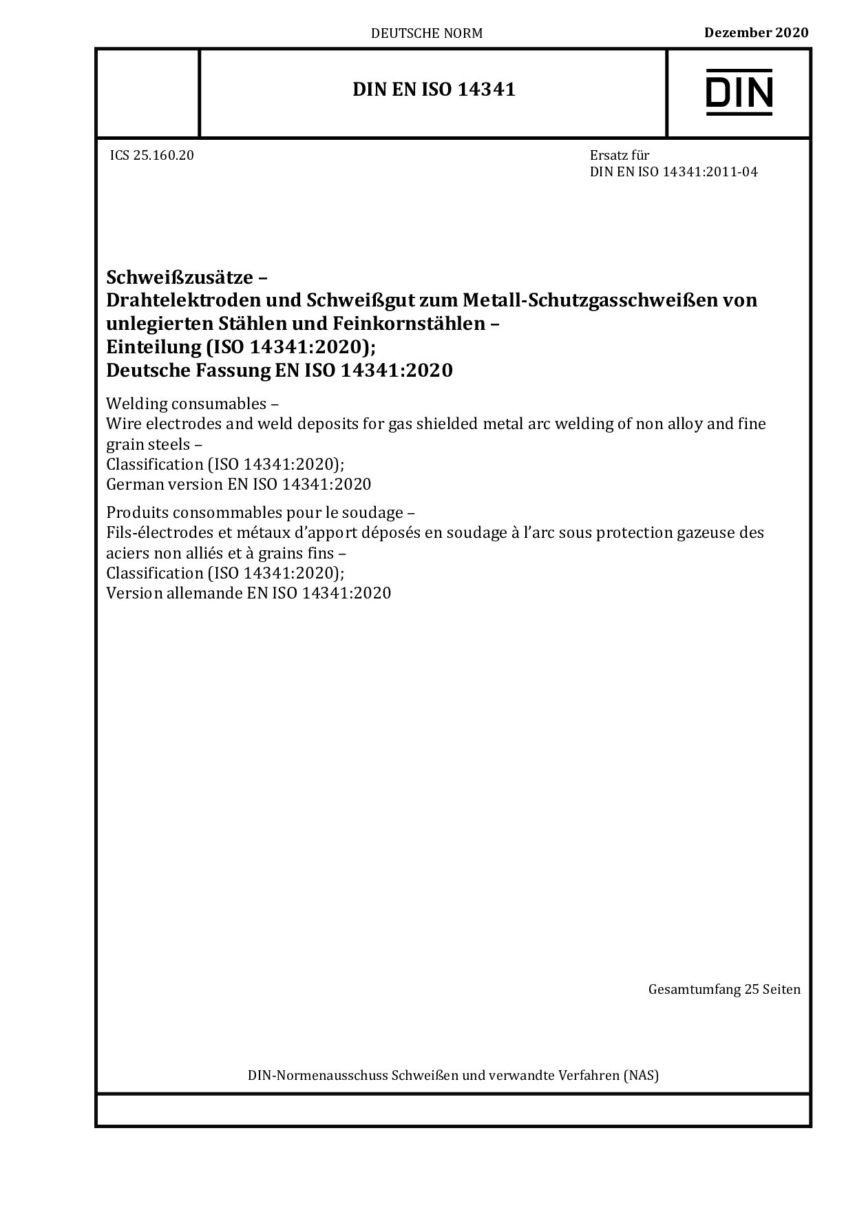 DIN EN ISO 14341:2020-12封面图