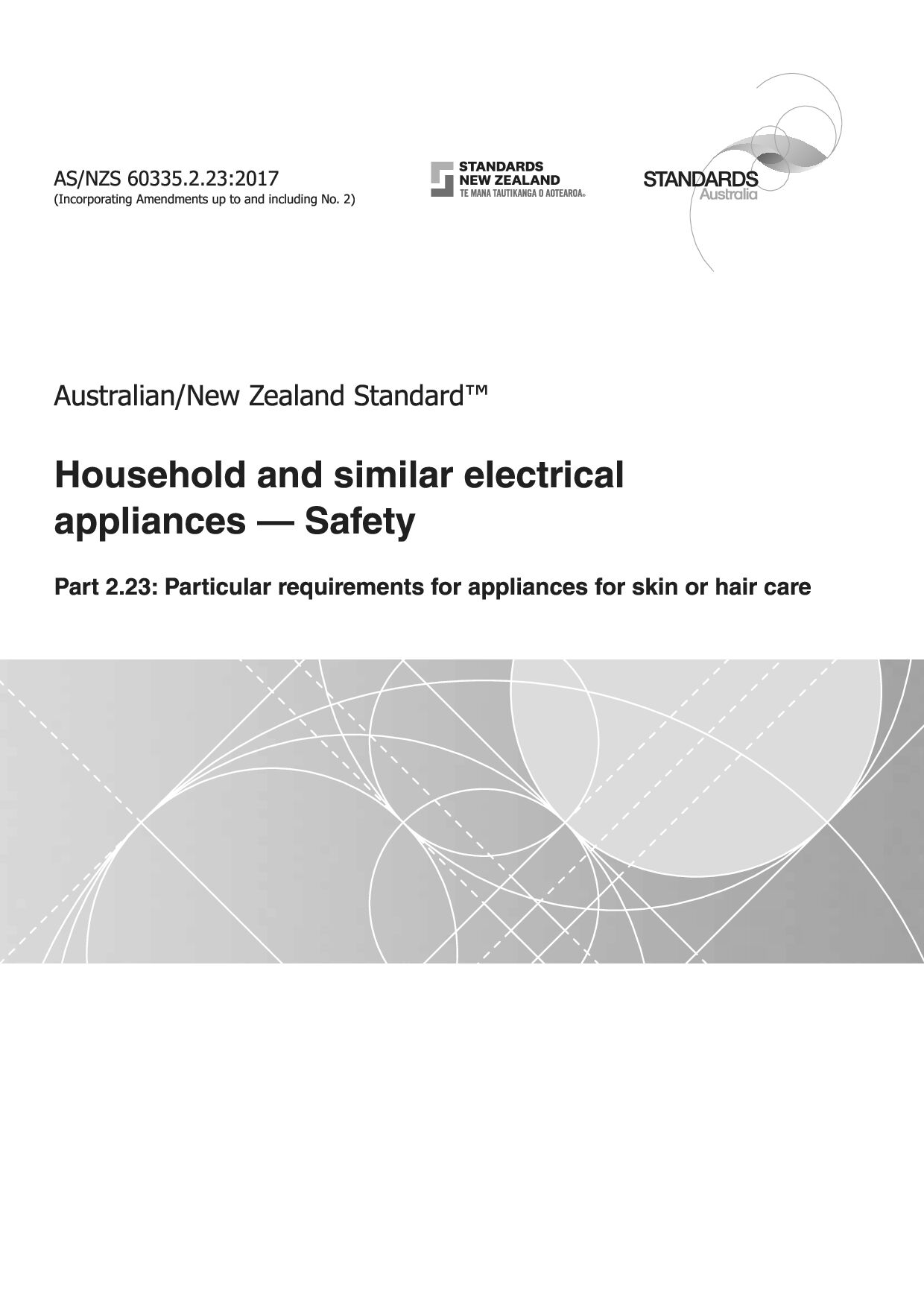 AS/NZS 60335.2.23:2017(R2021)封面图