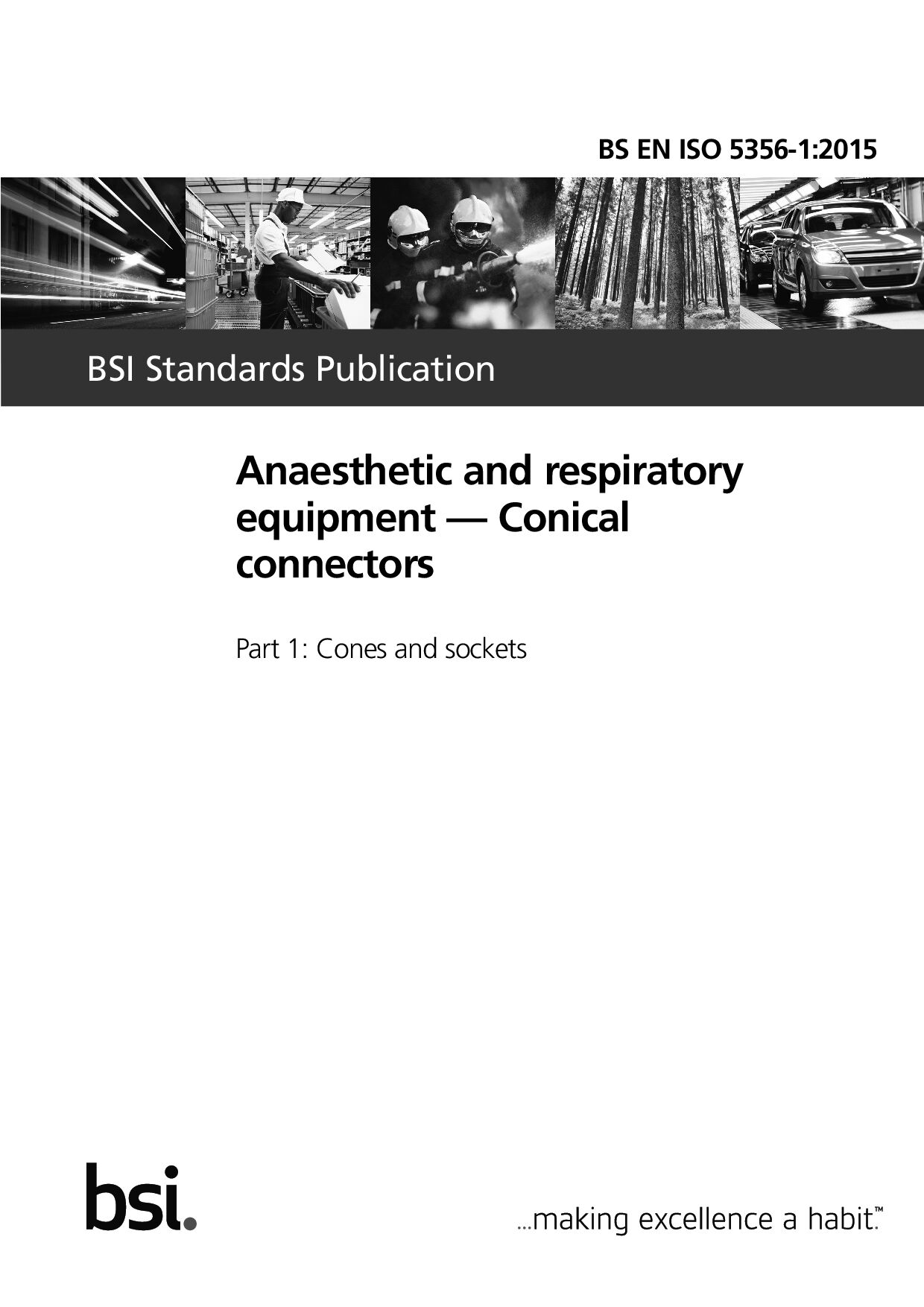 BS EN ISO 5356-1:2015