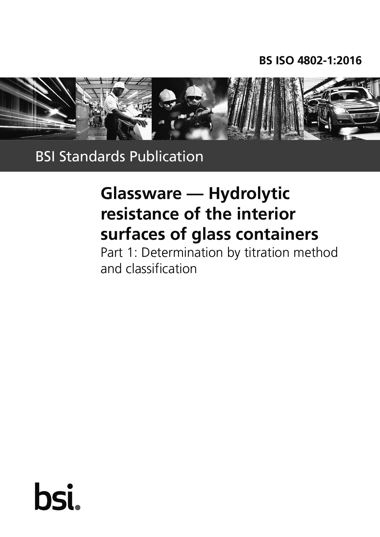 BS ISO 4802-1:2016封面图