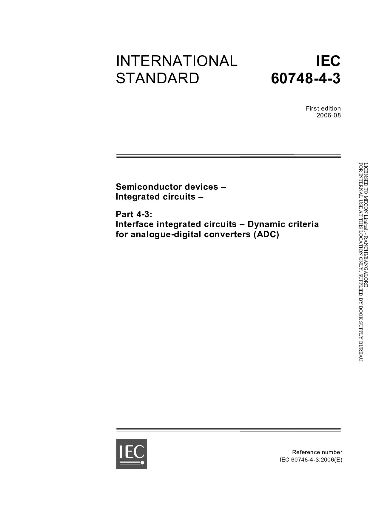 IEC 60748-4-3:2006封面图