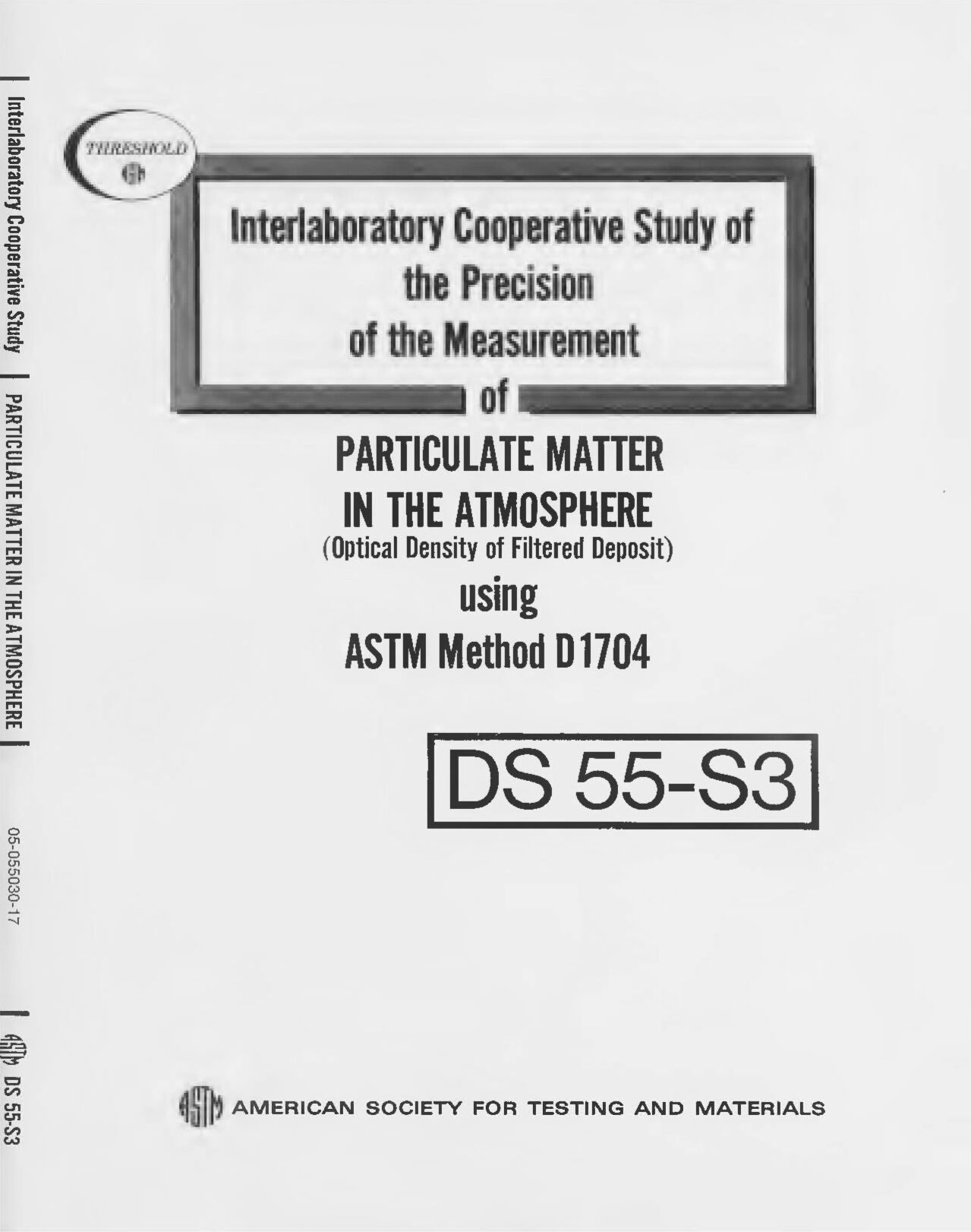 ASTM DS55S3-1974