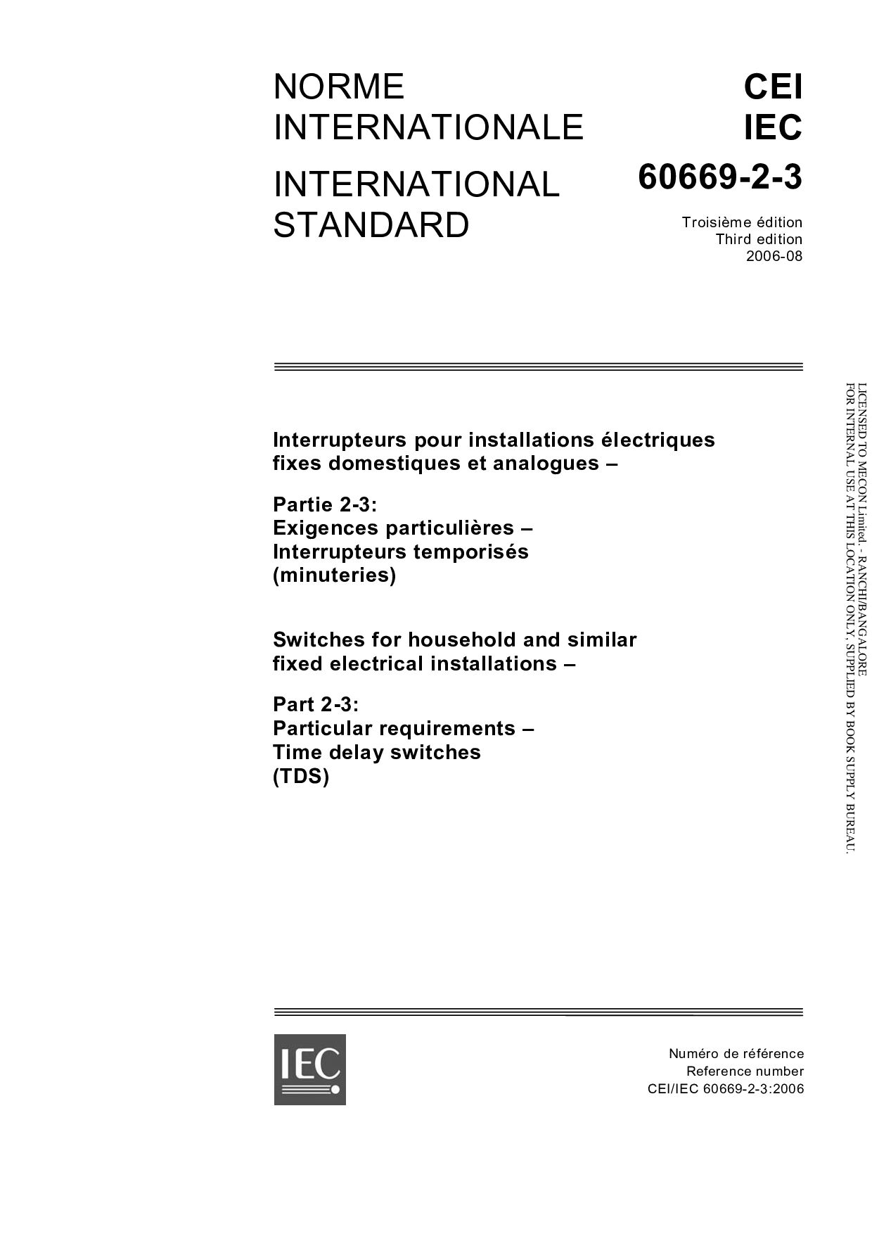 IEC 60669-2-3:2006