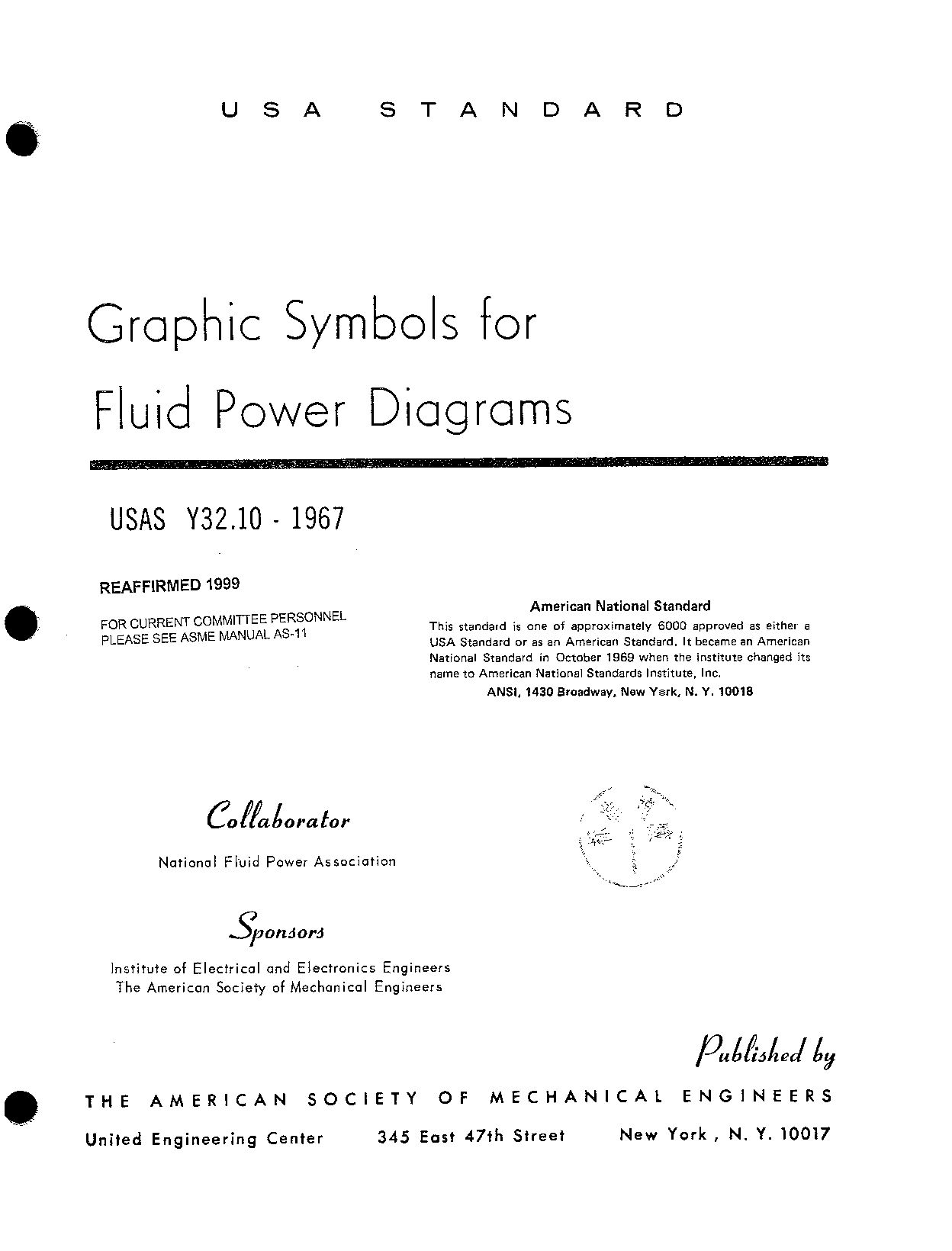 ANSI Y32.10-1967封面图
