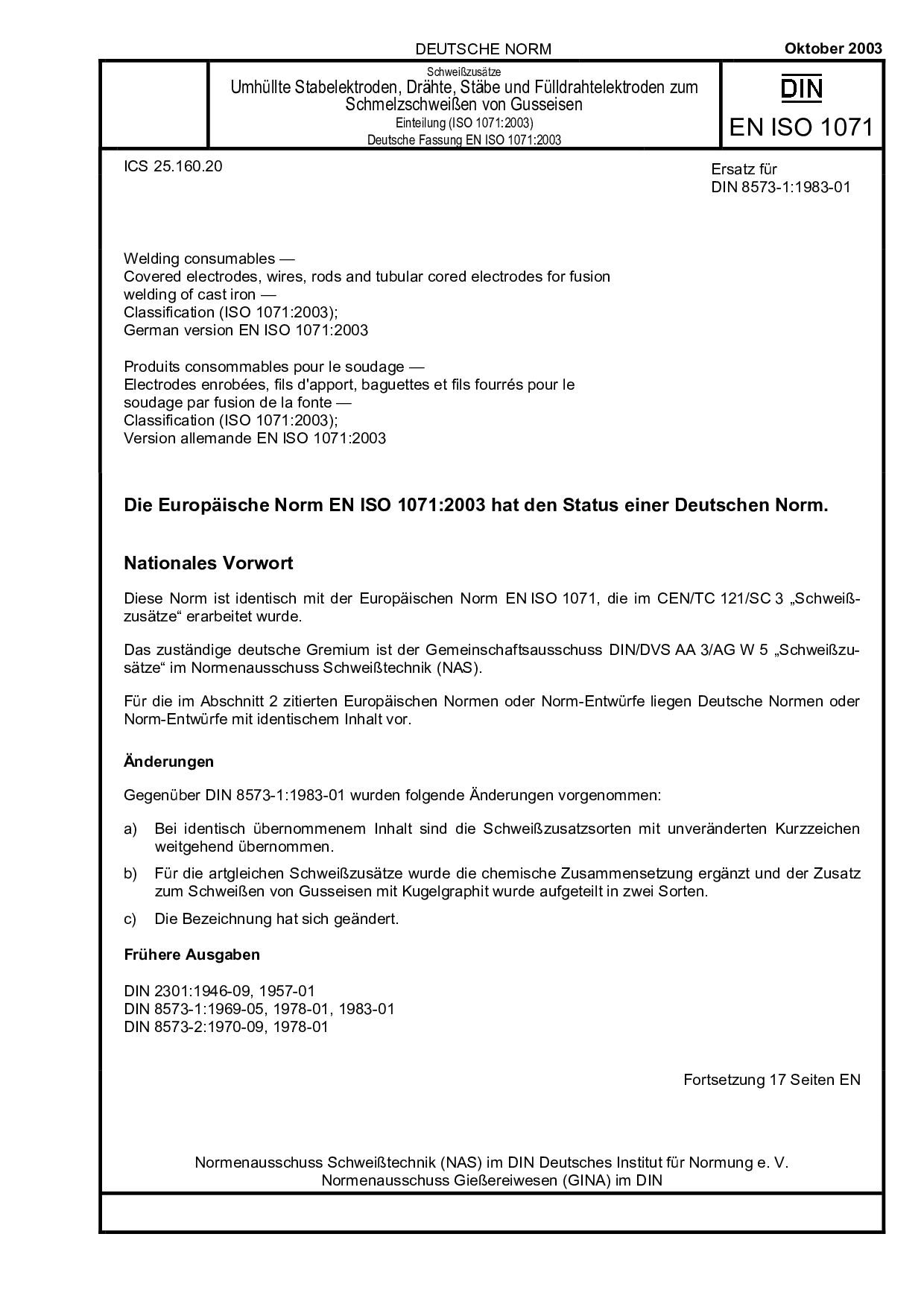 DIN EN ISO 1071:2003封面图