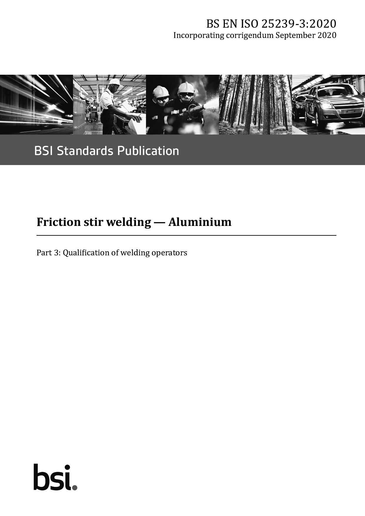 BS EN ISO 25239-3:2020