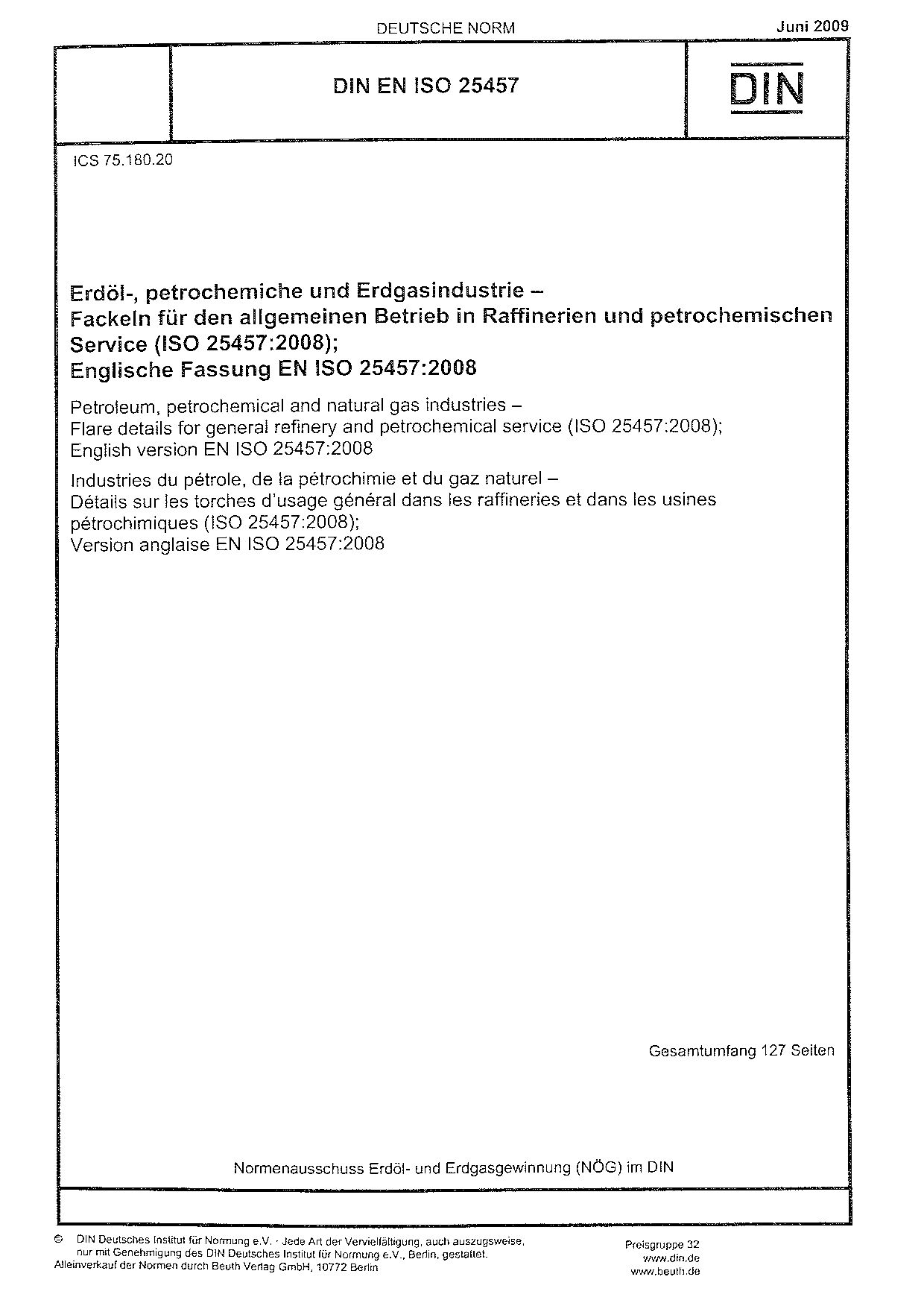 DIN EN ISO 25457:2009-06