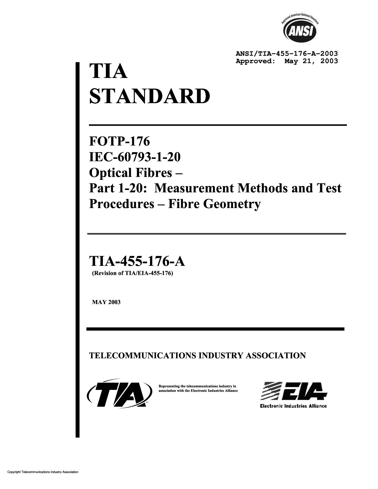 ANSI/TIA-455-176-A-2003封面图