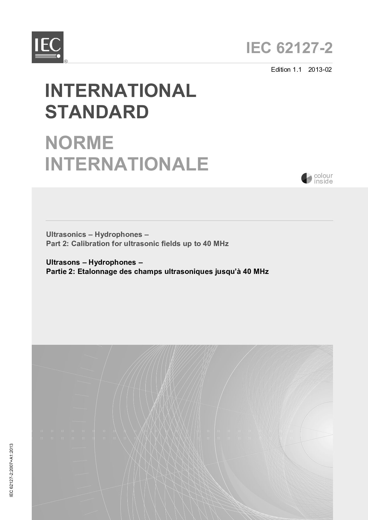 IEC 62127-2 Edition 1.1-2013