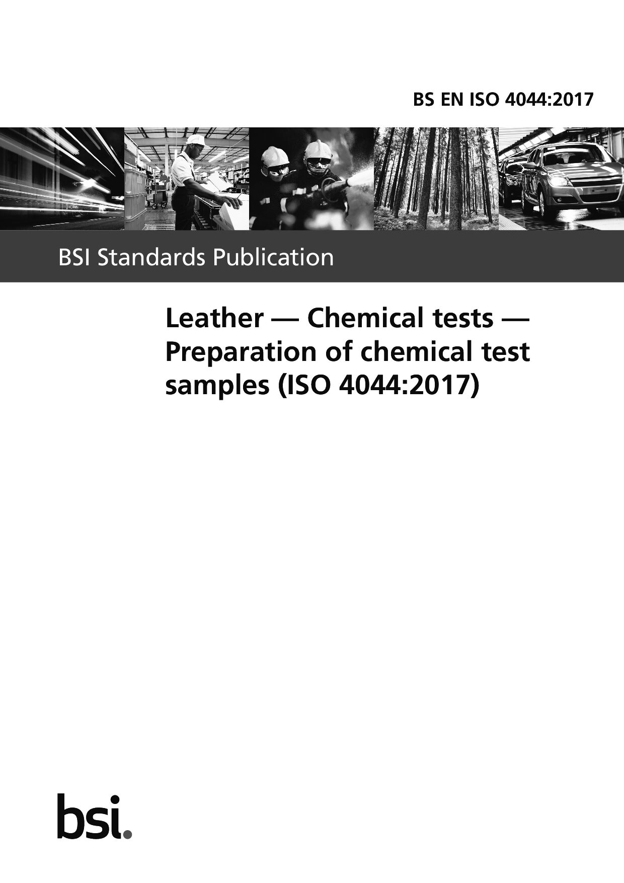 BS EN ISO 4044:2017