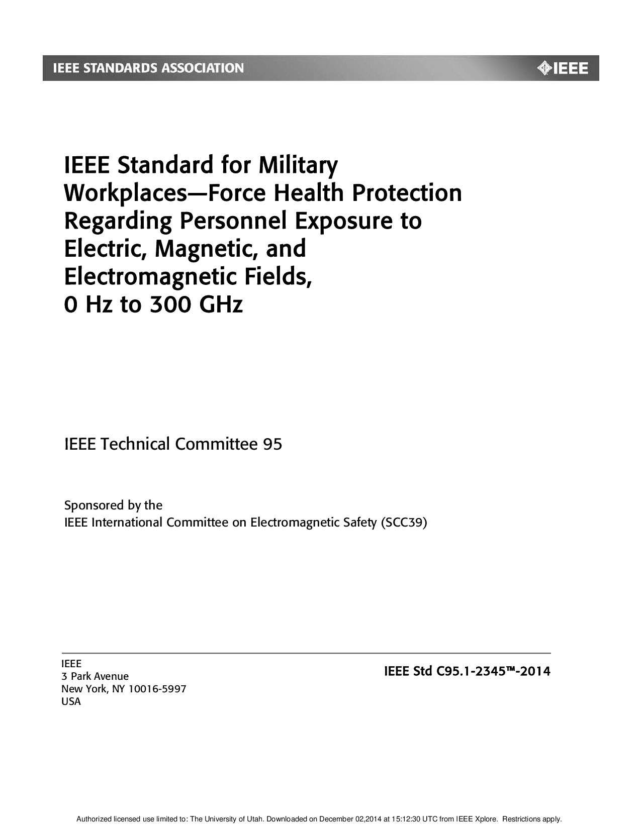 IEEE Std C95.1-2345-2014