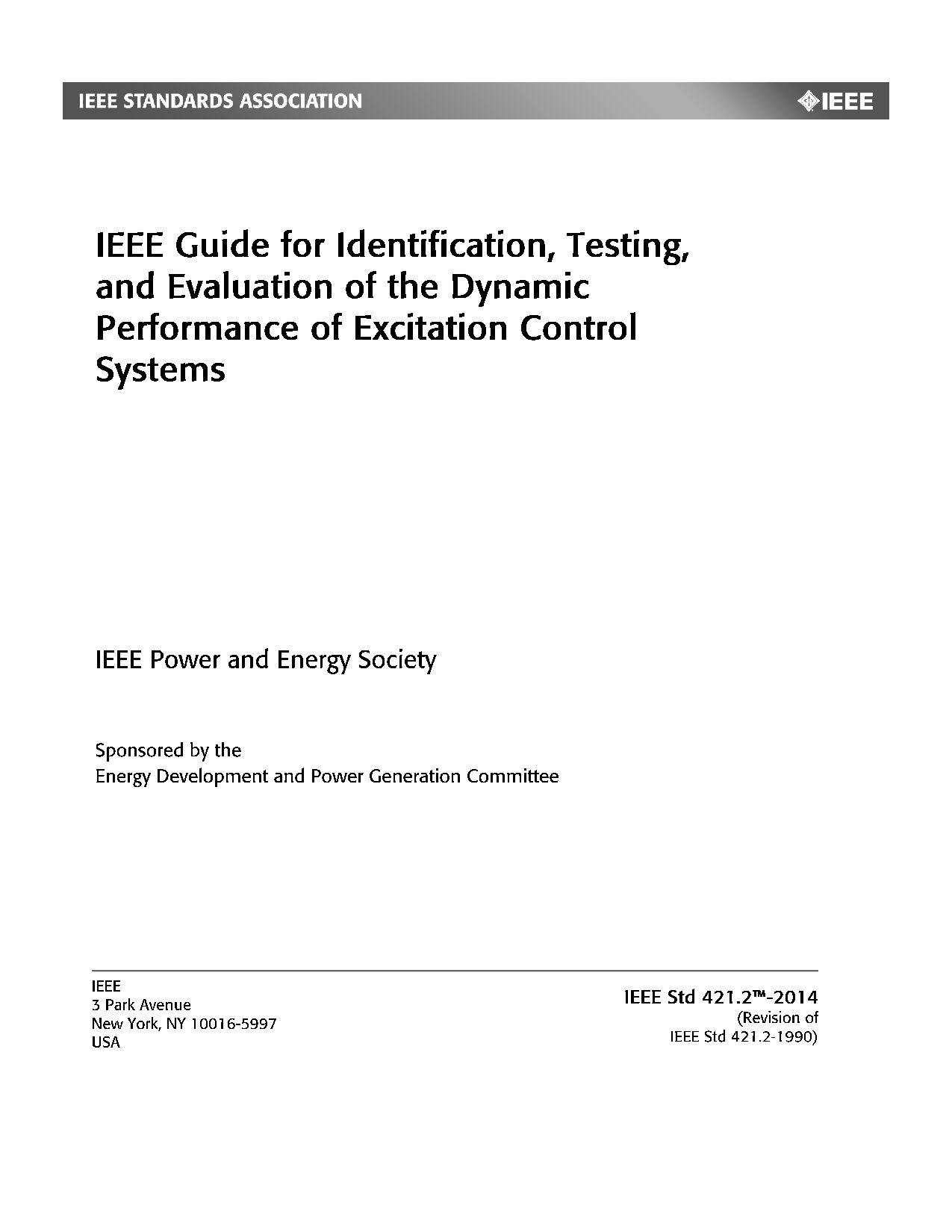 IEEE 421.2-2014封面图