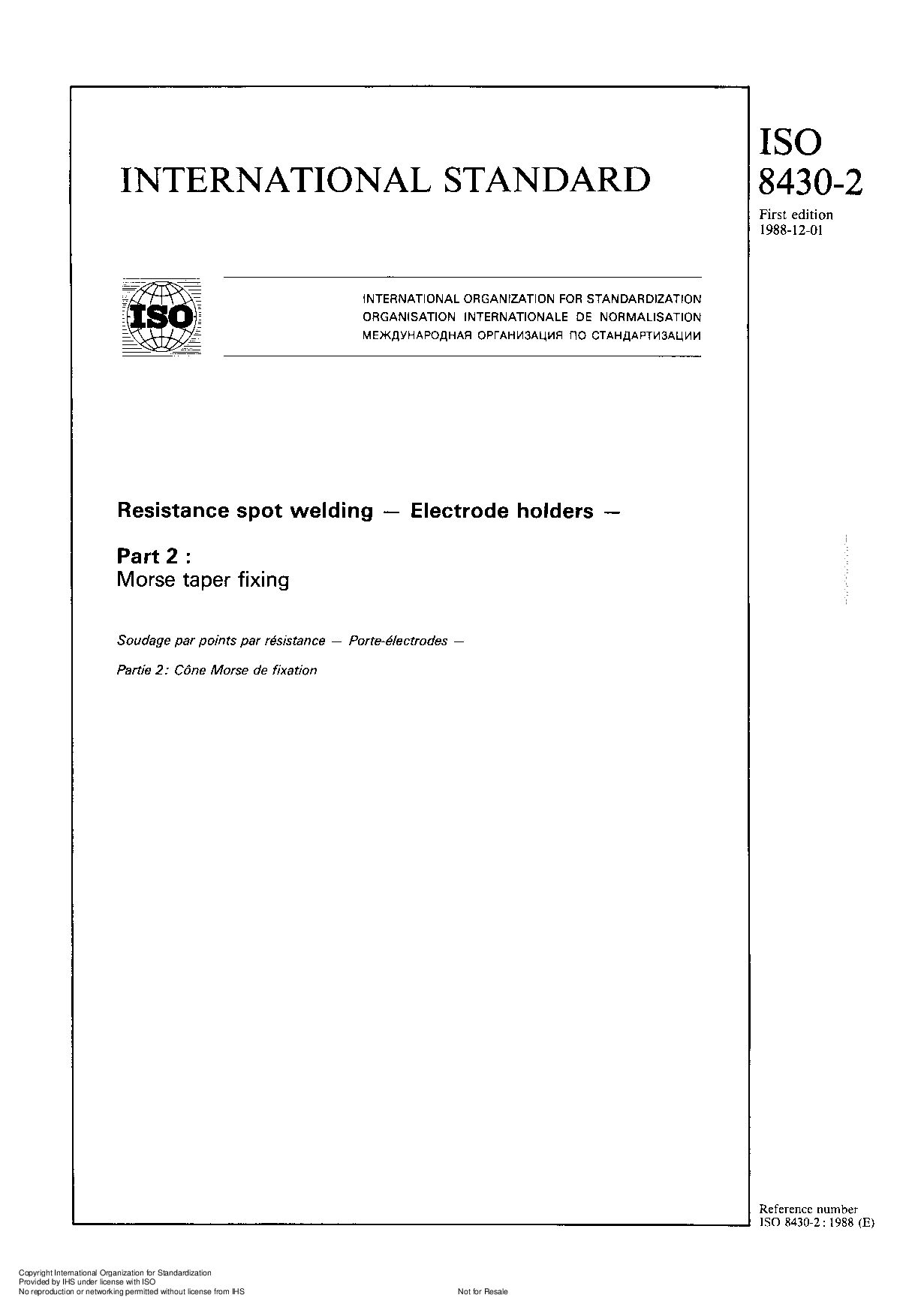 ISO 8430-2:1988封面图