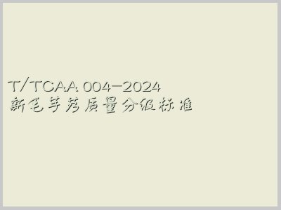 T/TCAA 004-2024