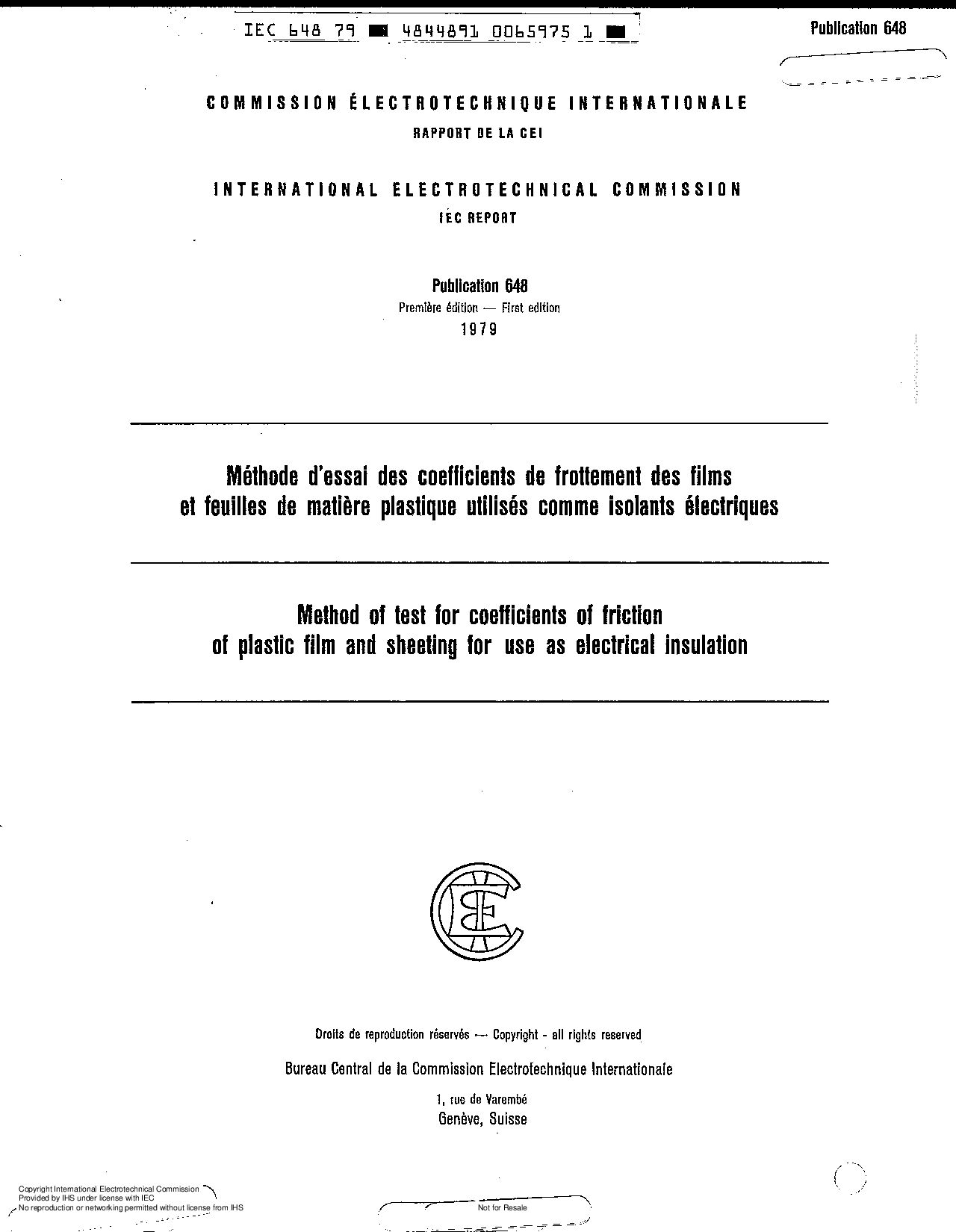 IEC/TR 60648-1979
